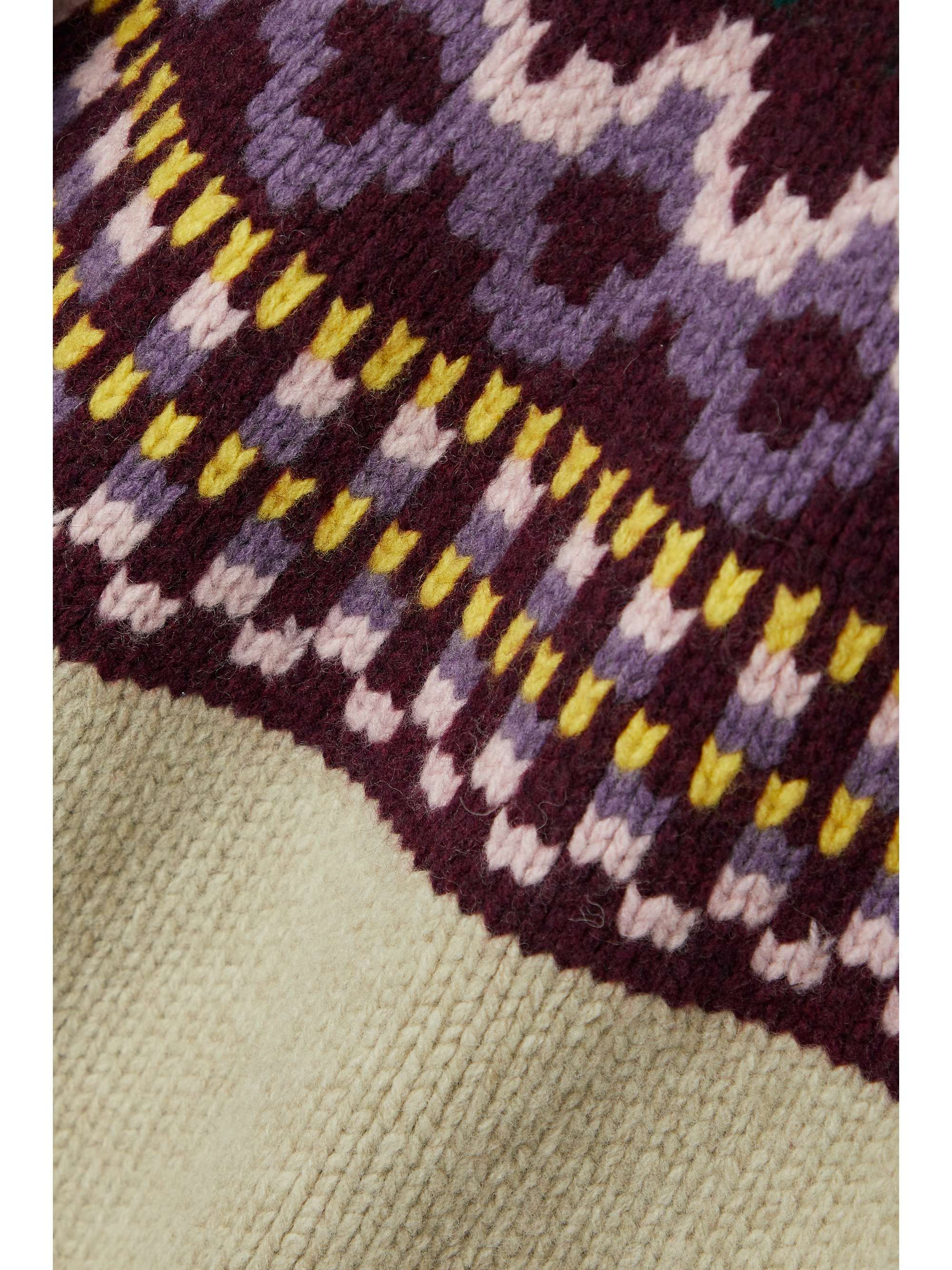 TORY SPORT Pullover aus Wolle mit Fair-Isle-Muster