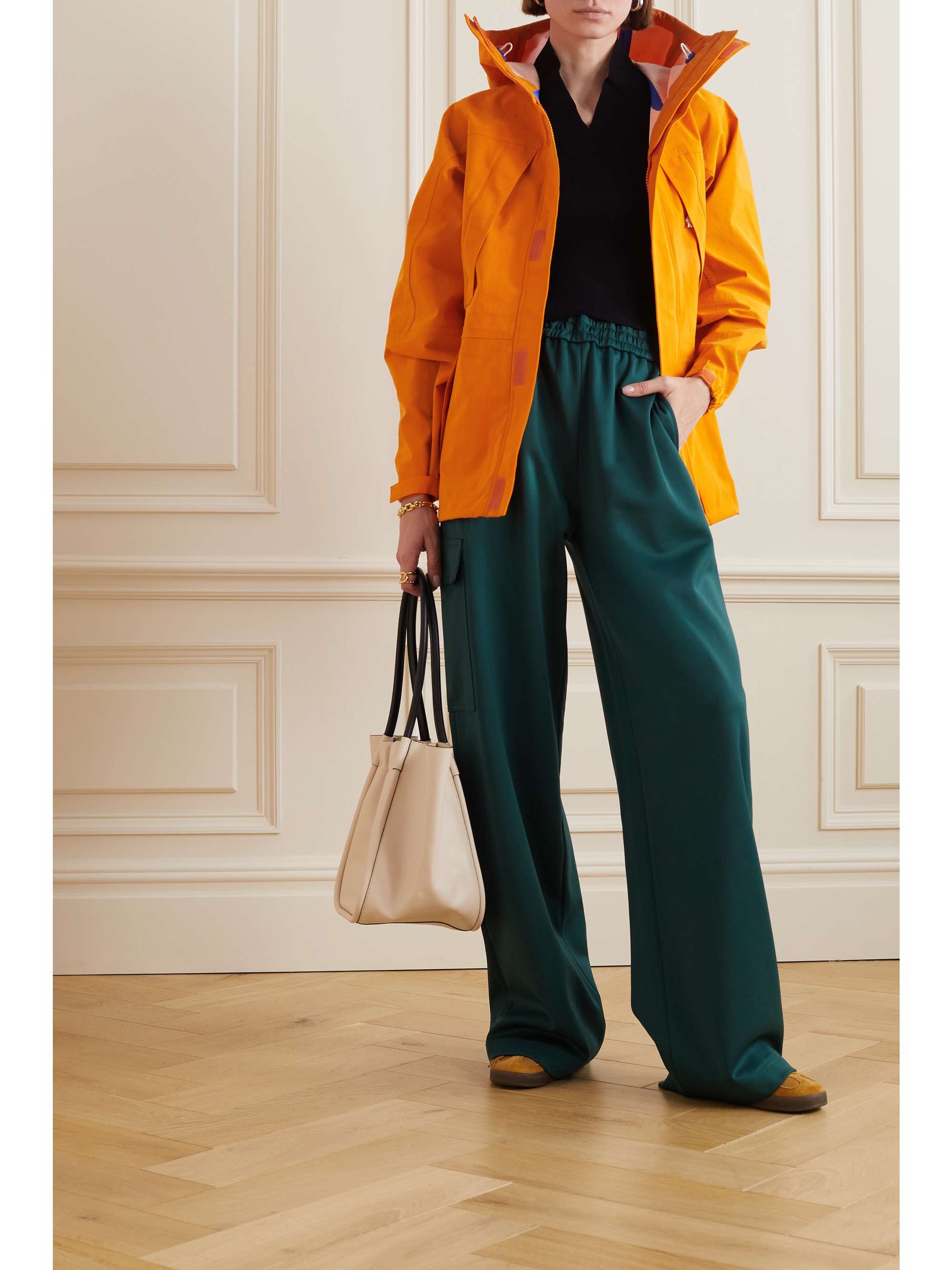 TORY SPORT Jacke aus Shell mit Kapuze