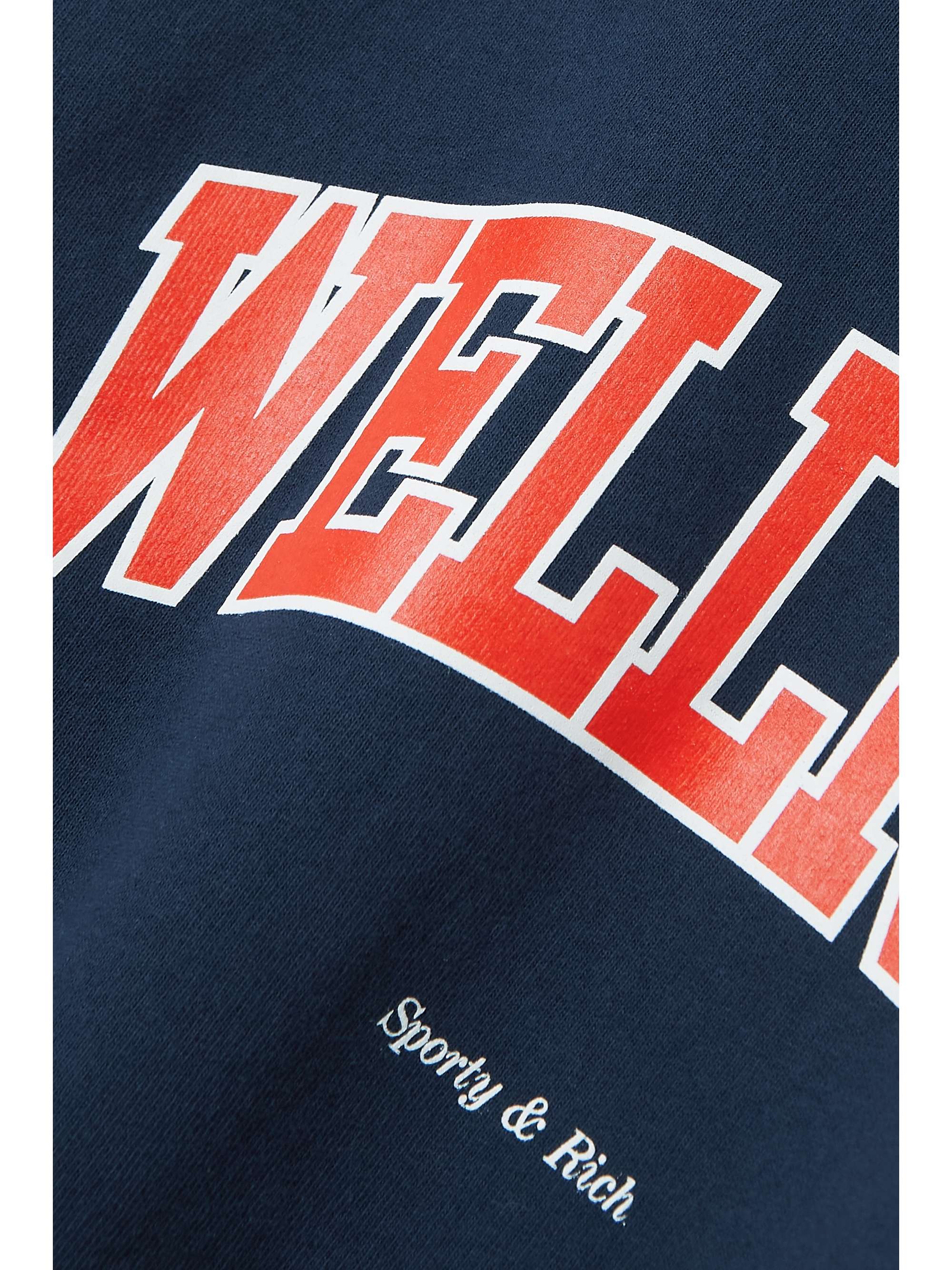 SPORTY & RICH Wellness Ivy printed cotton-jersey sweatshirt