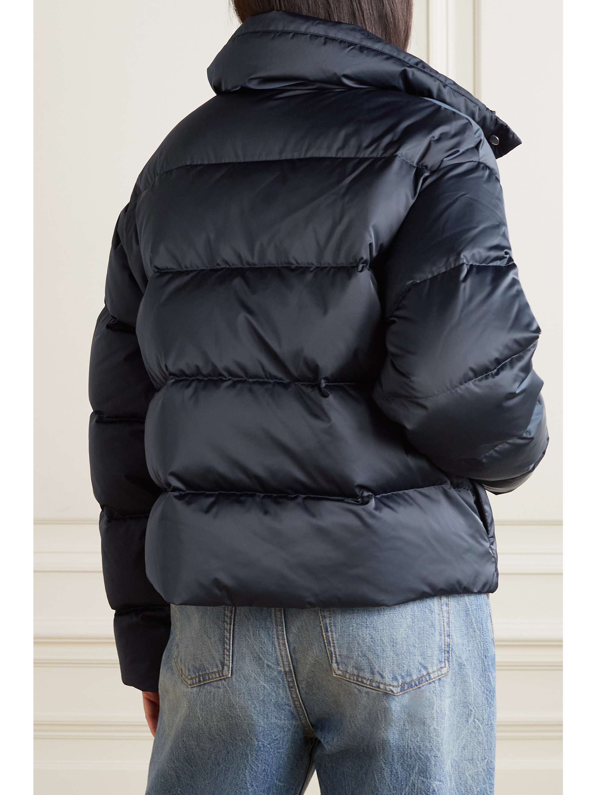 TORY SPORT Wattierte Daunenjacke aus gestepptem Shell