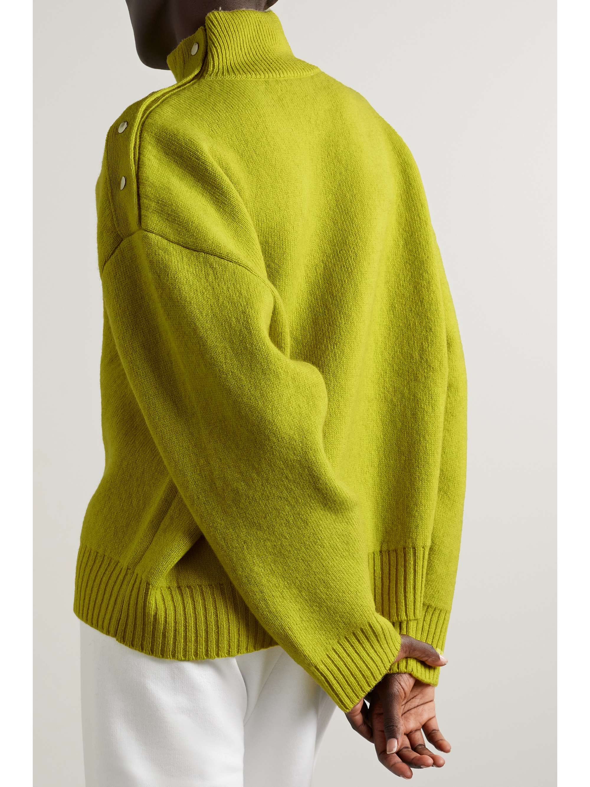 TORY SPORT Pullover aus einer Wollmischung mit Verzierungen