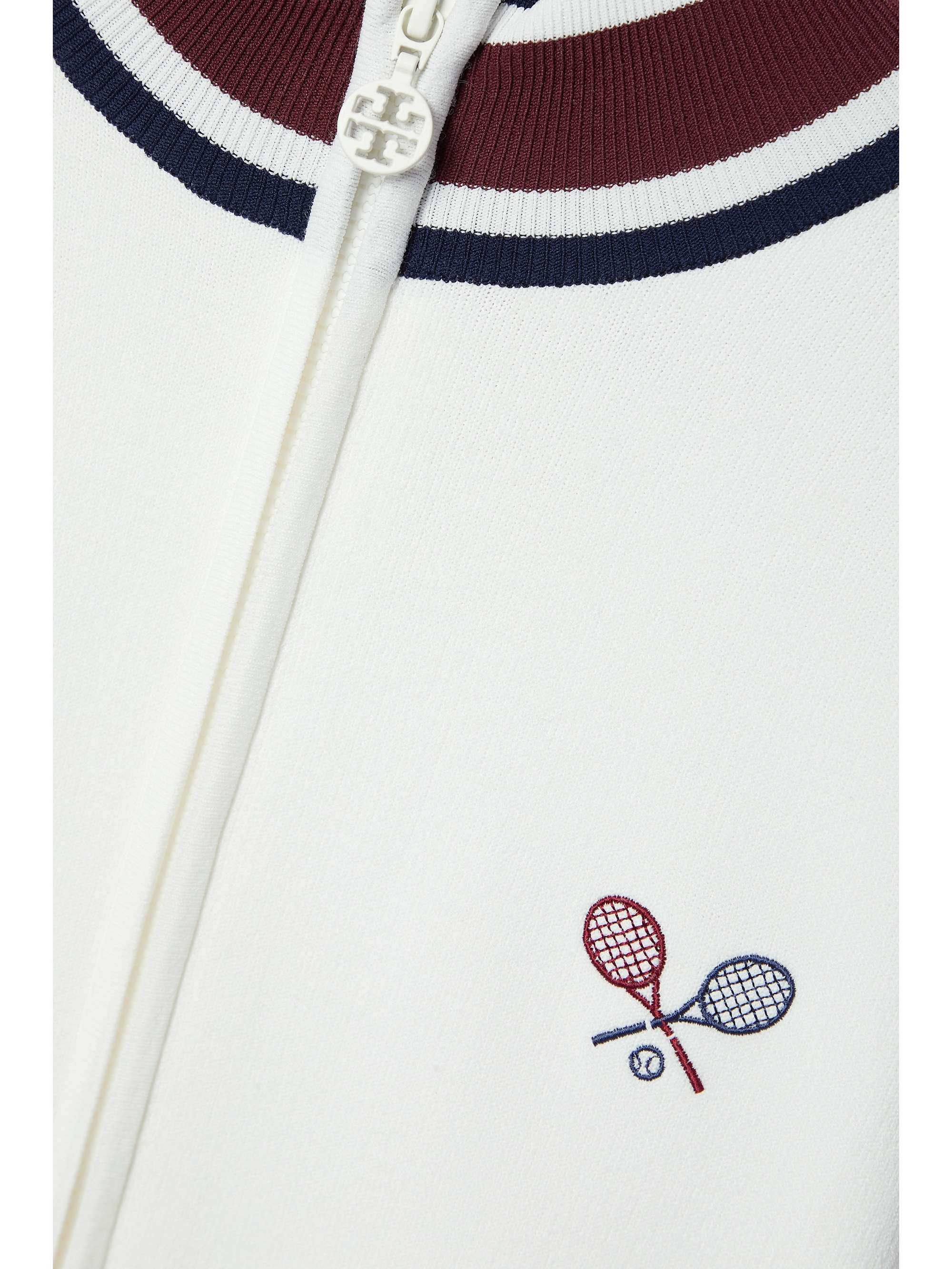 TORY SPORT Jacke aus einer Baumwollmischung mit Streifen