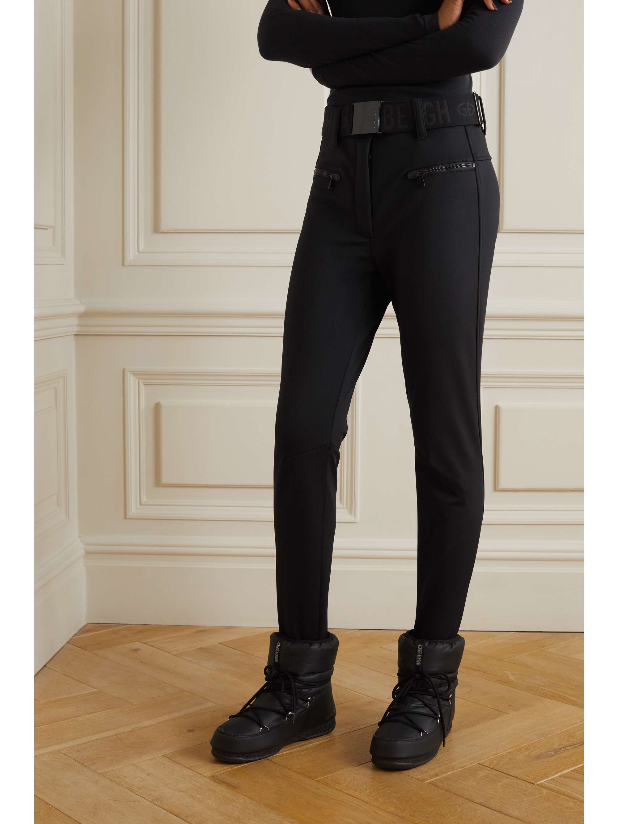 GOLDBERGH Paris Ski-Hose mit Gürtel und Steg