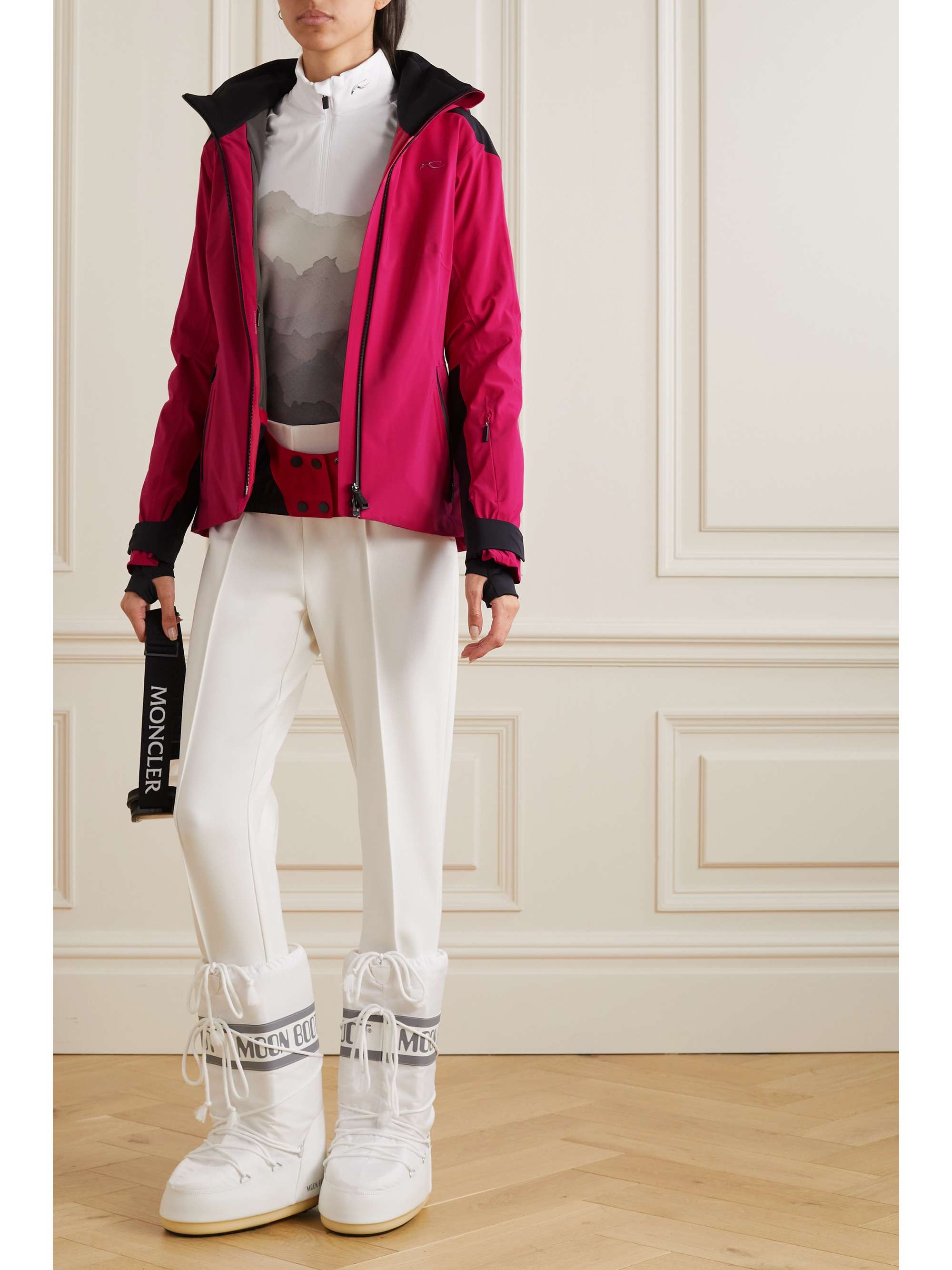 KJUS Formula hooded padded ski jacket