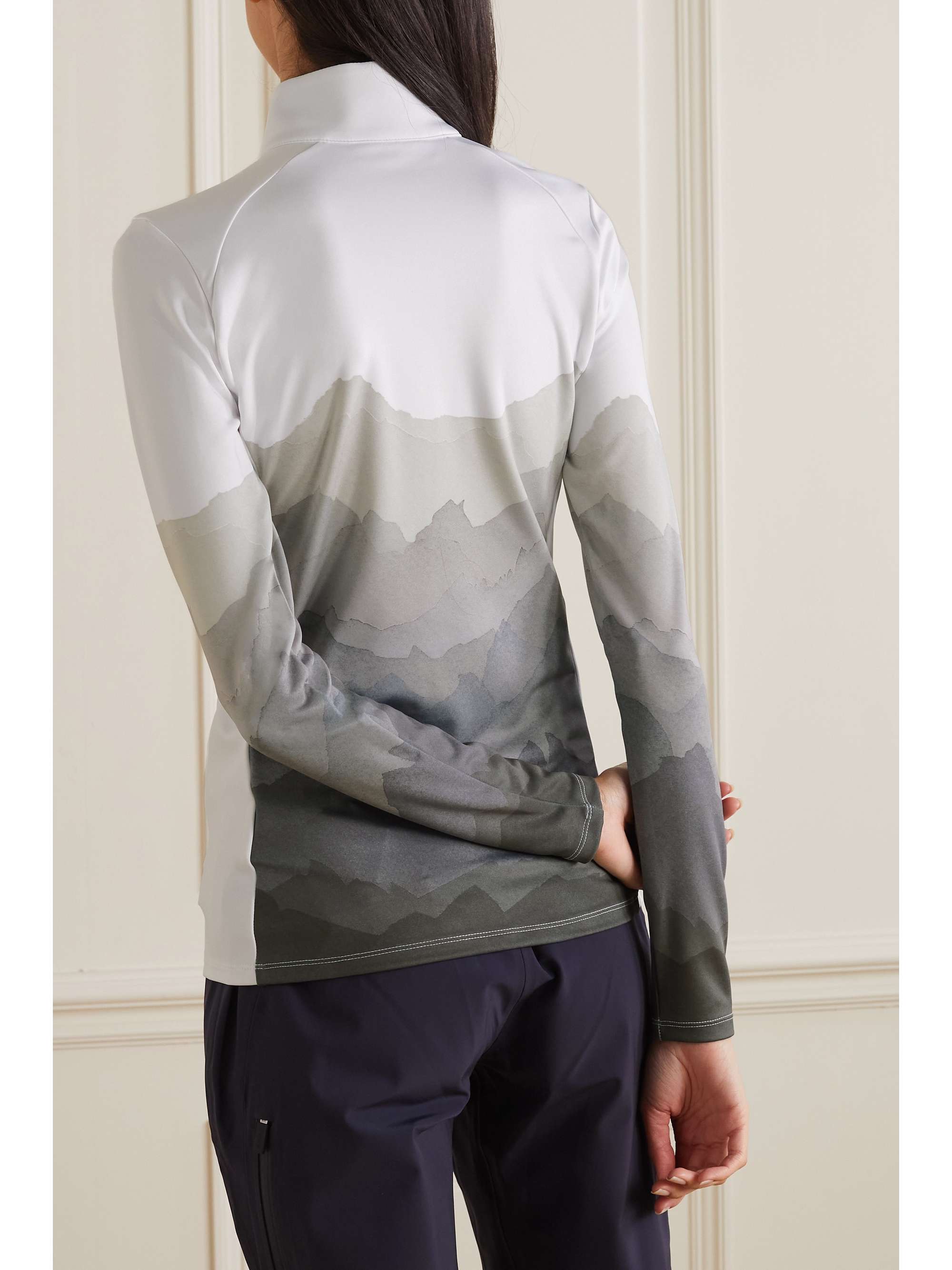 KJUS Motion Oberteil aus bedrucktem Stretch-Jersey