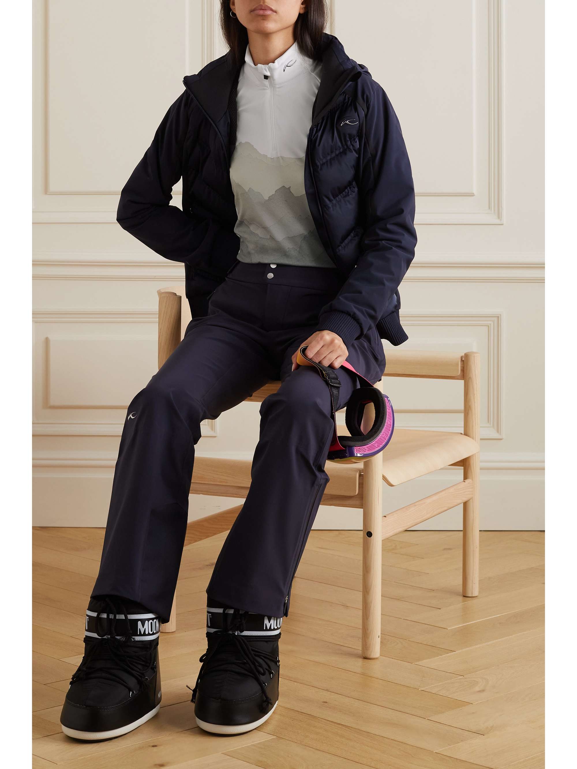 KJUS Motion Oberteil aus bedrucktem Stretch-Jersey