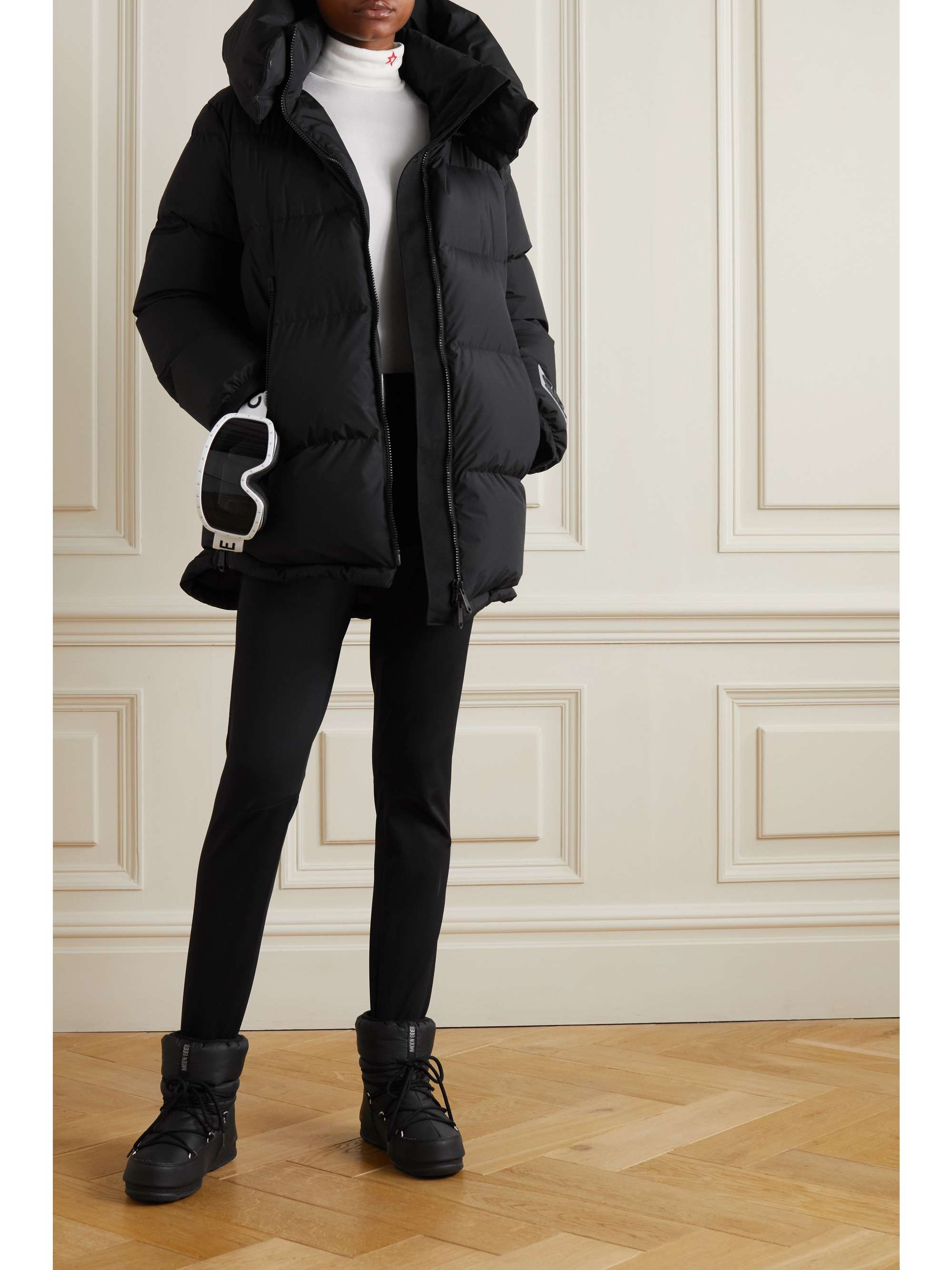 GOLDBERGH Sienna oversized quilted down recycled ski jacket | NET-A-PORTER