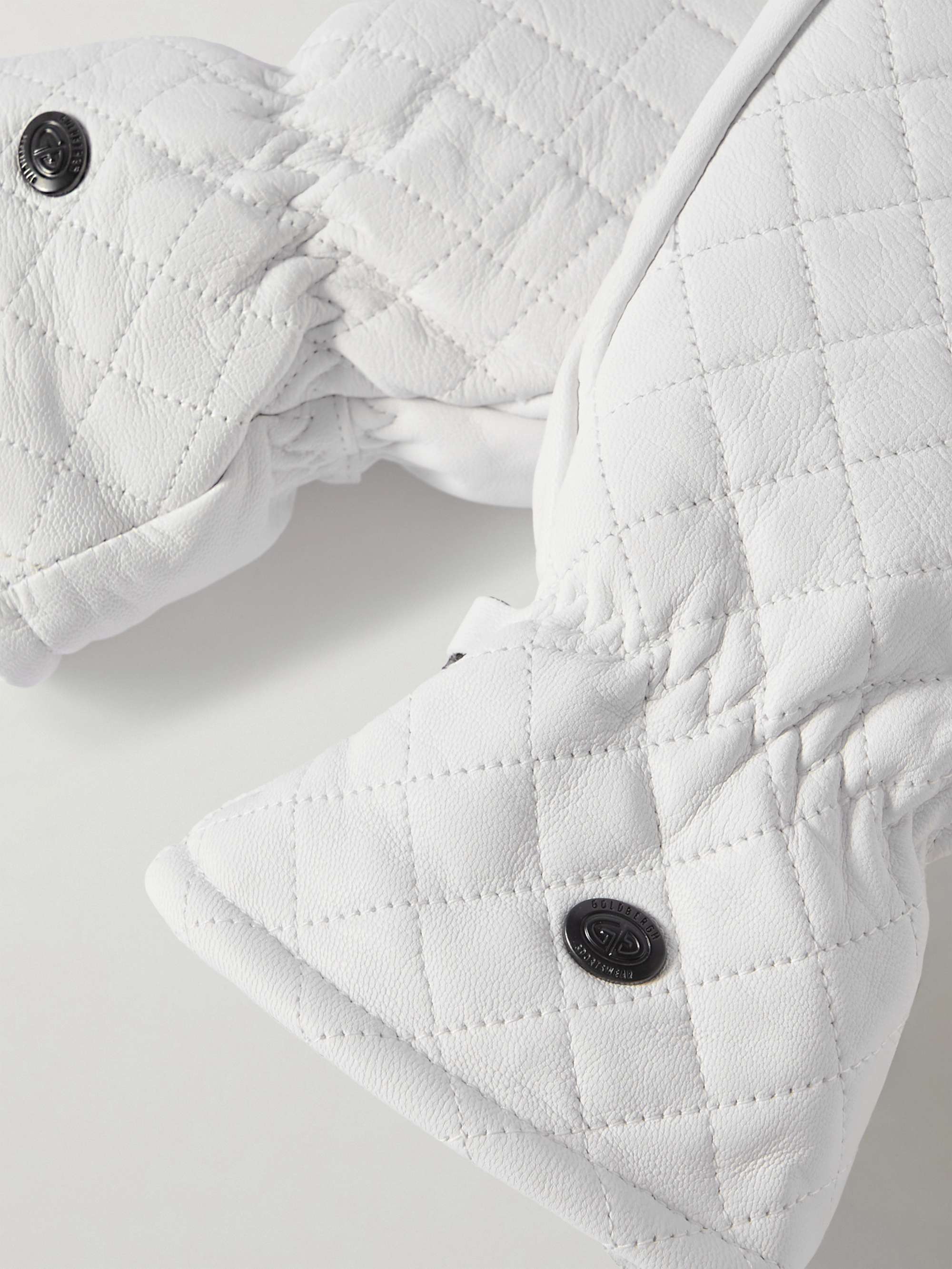 GOLDBERGH Nishi padded quilted leather gloves