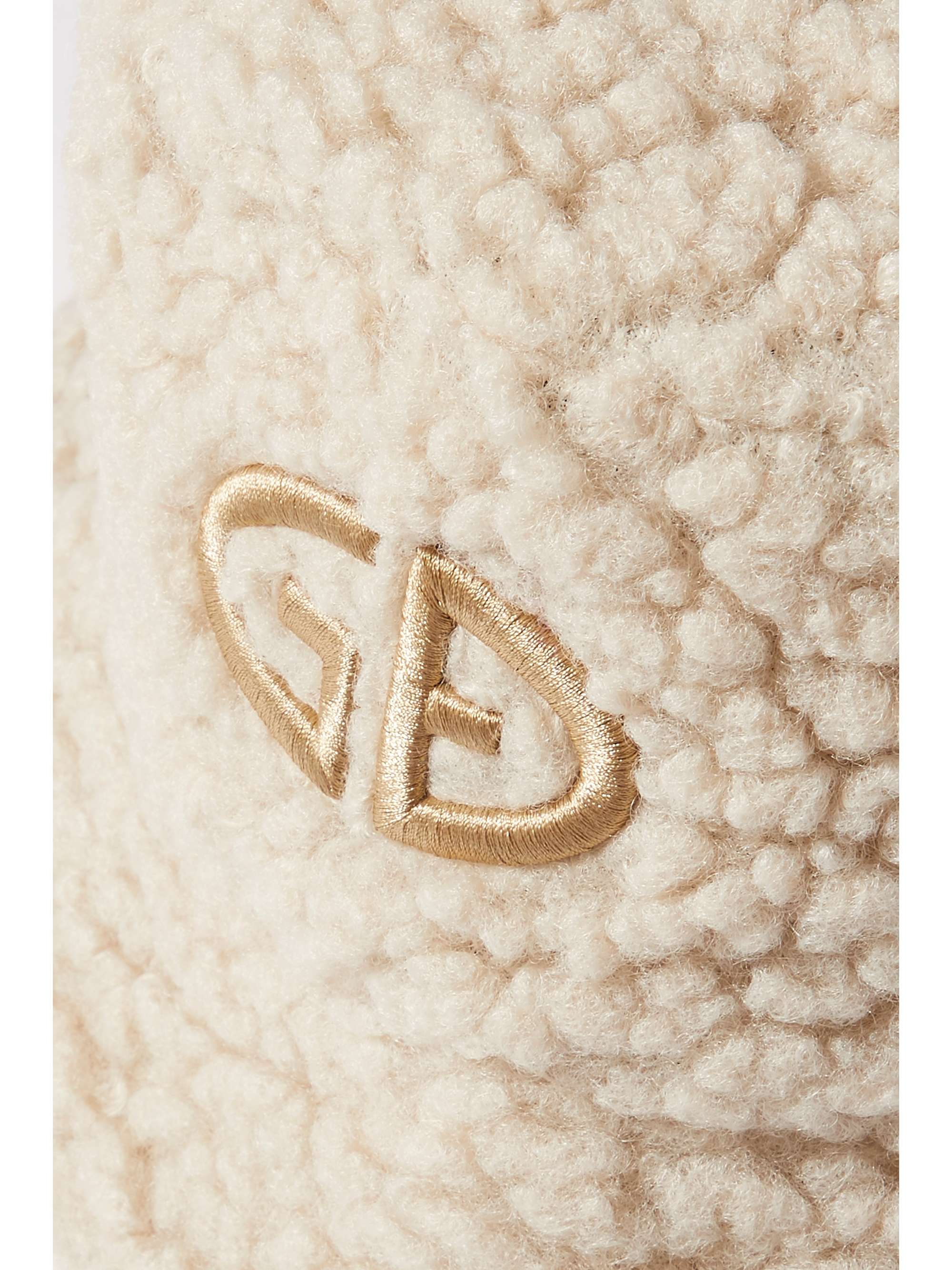 GOLDBERGH Teds embroidered fleece bucket hat