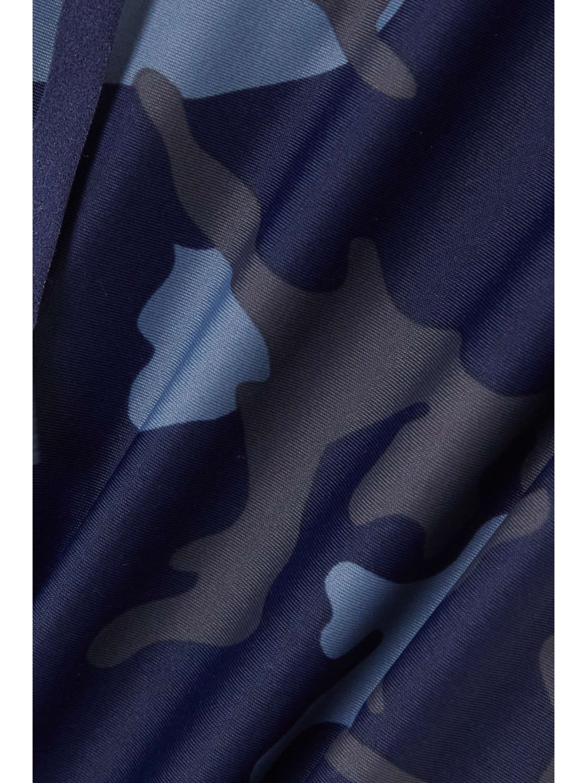 THE UPSIDE Marine Midi Leggins aus recyceltem Stretch-Material mit Print