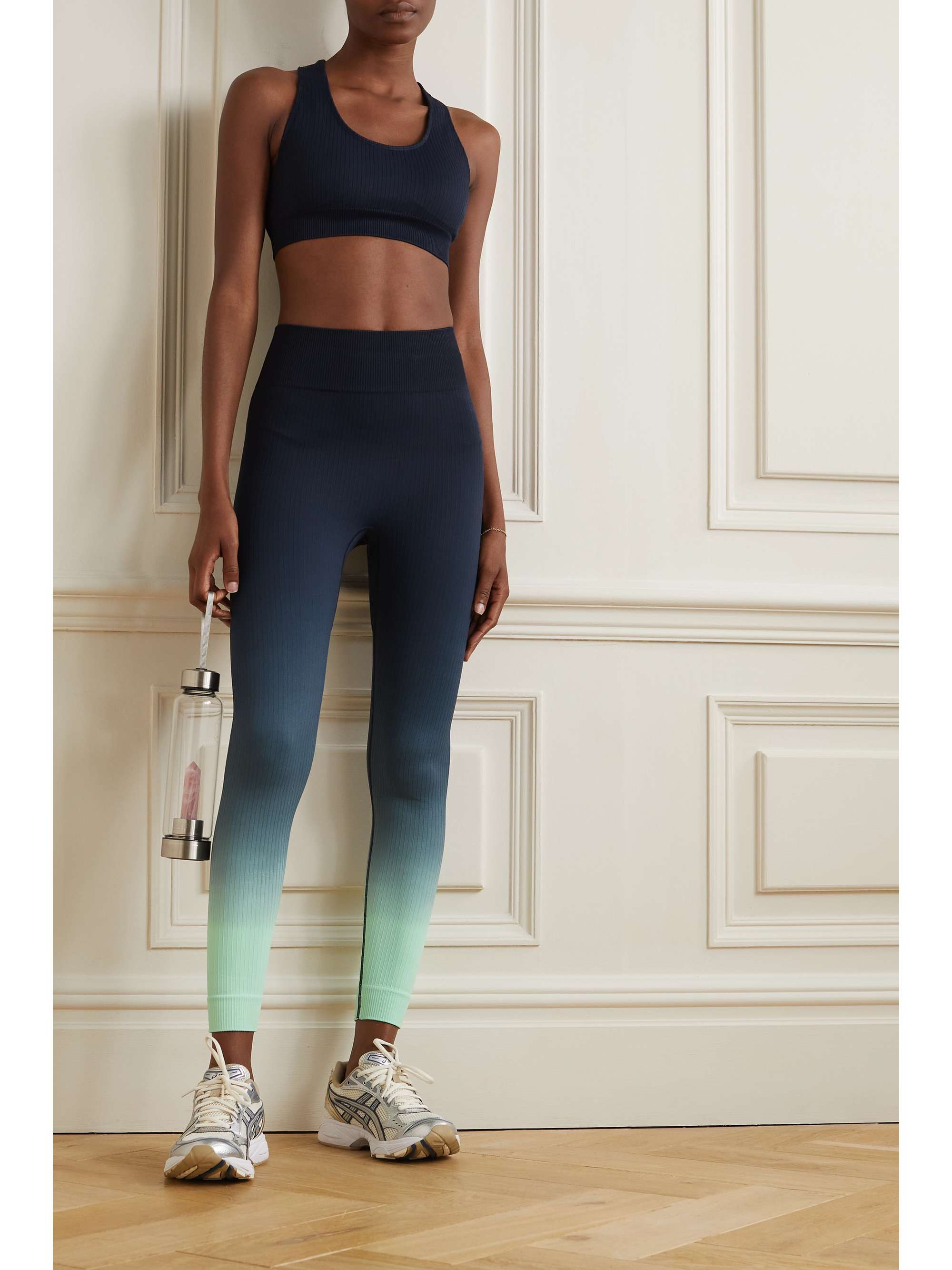 THE UPSIDE Anna Sport-BH aus geripptem Stretch-Strick