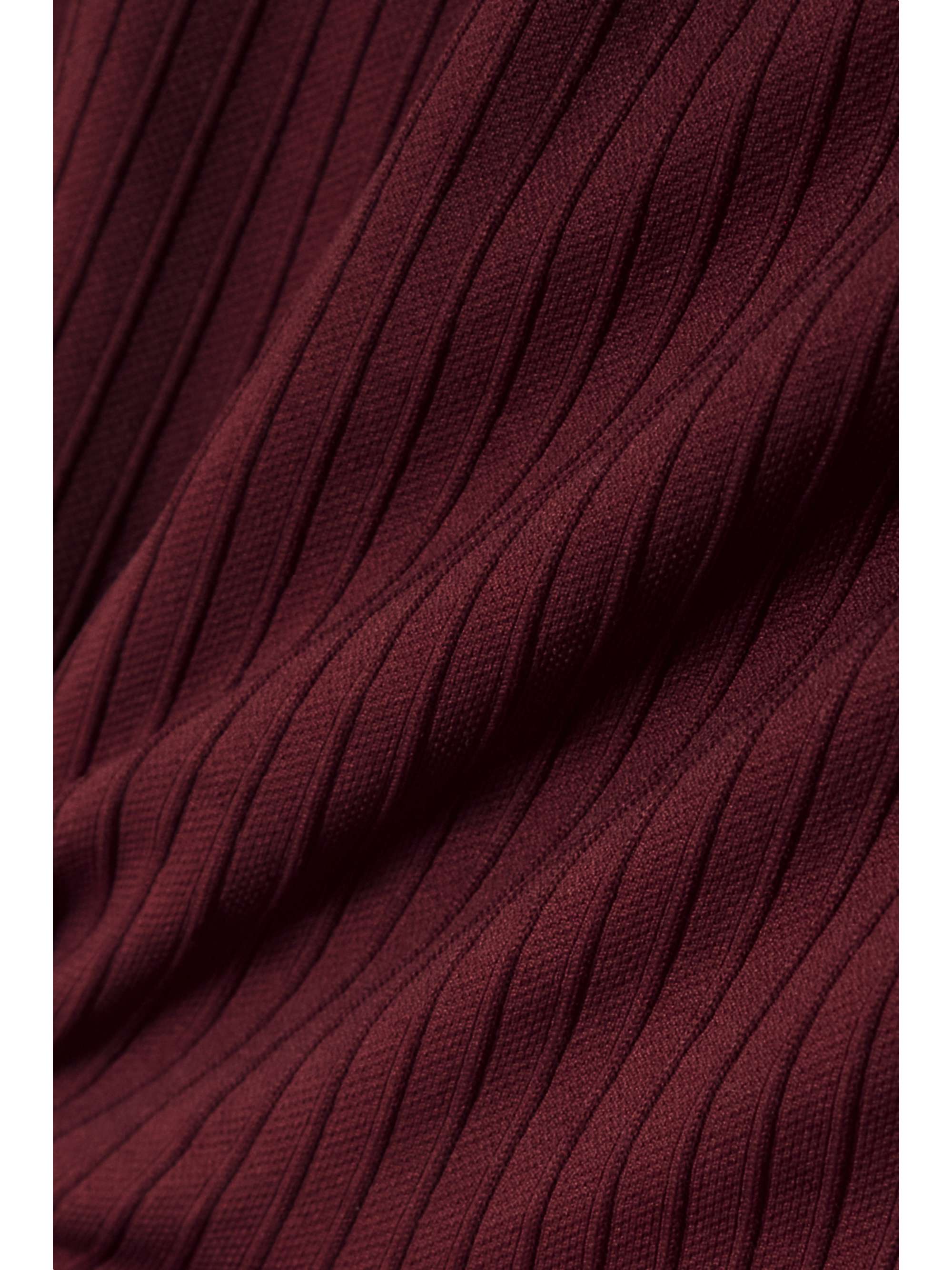 THE UPSIDE Ombré ribbed stretch recycled-knit 7/8 leggings