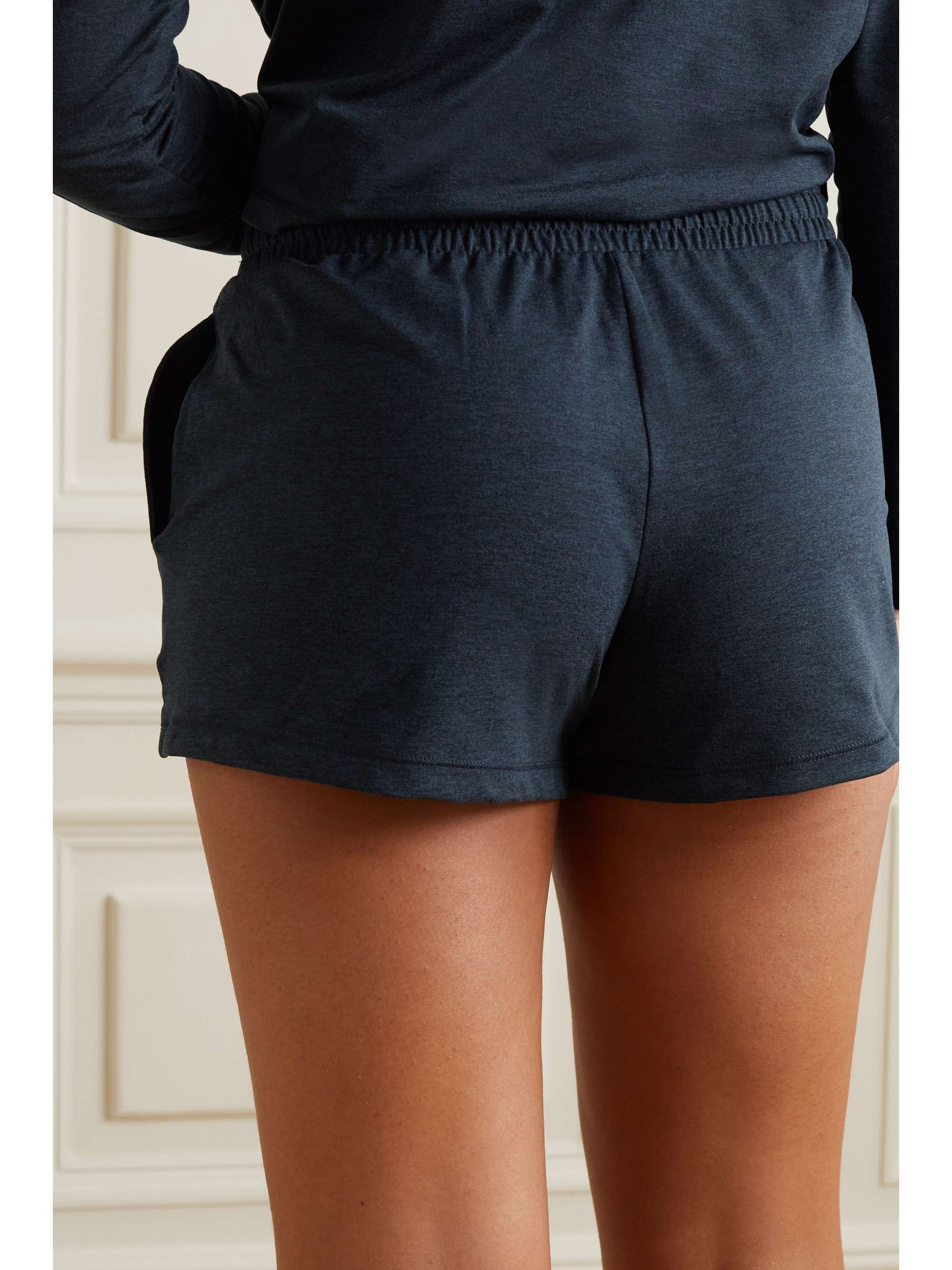 GIRLFRIEND COLLECTIVE ReSet Swing stretch-recycled jersey shorts