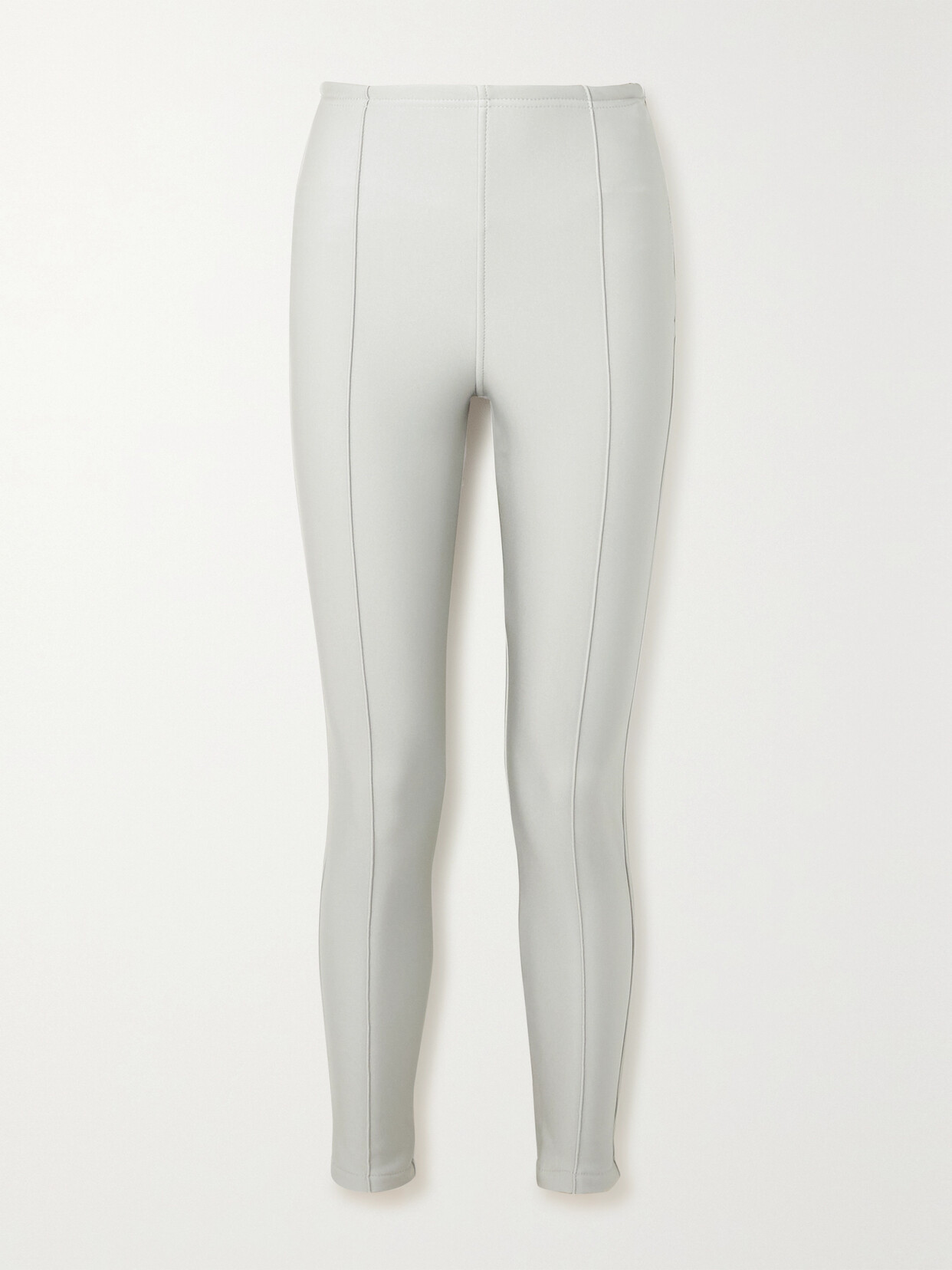 JETSET - Pegaso Glam Metallic Ski Leggings - Silver