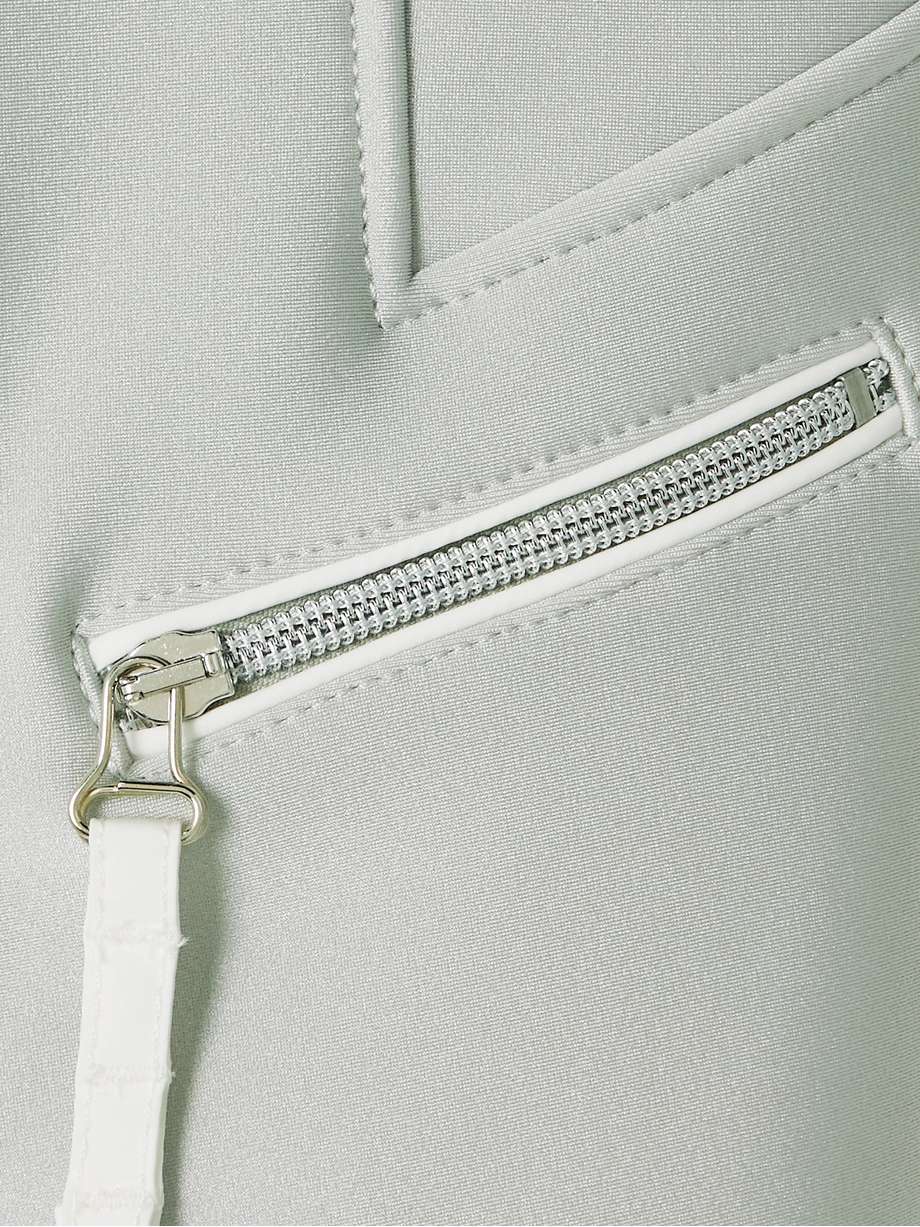 JETSET Racer Glam metallic ski suit NETAPORTER