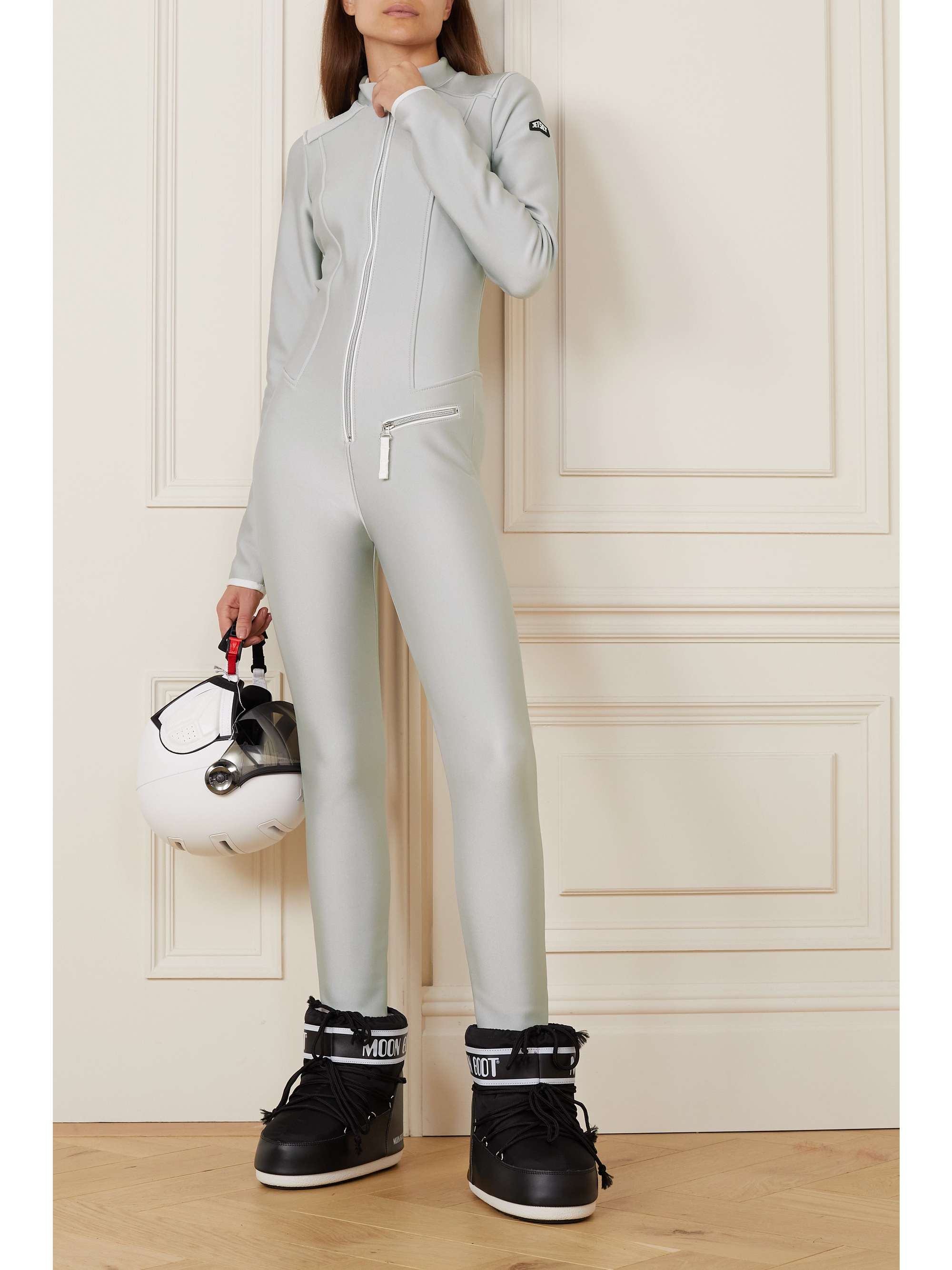 JETSET Racer Glam 金属感连体滑雪服