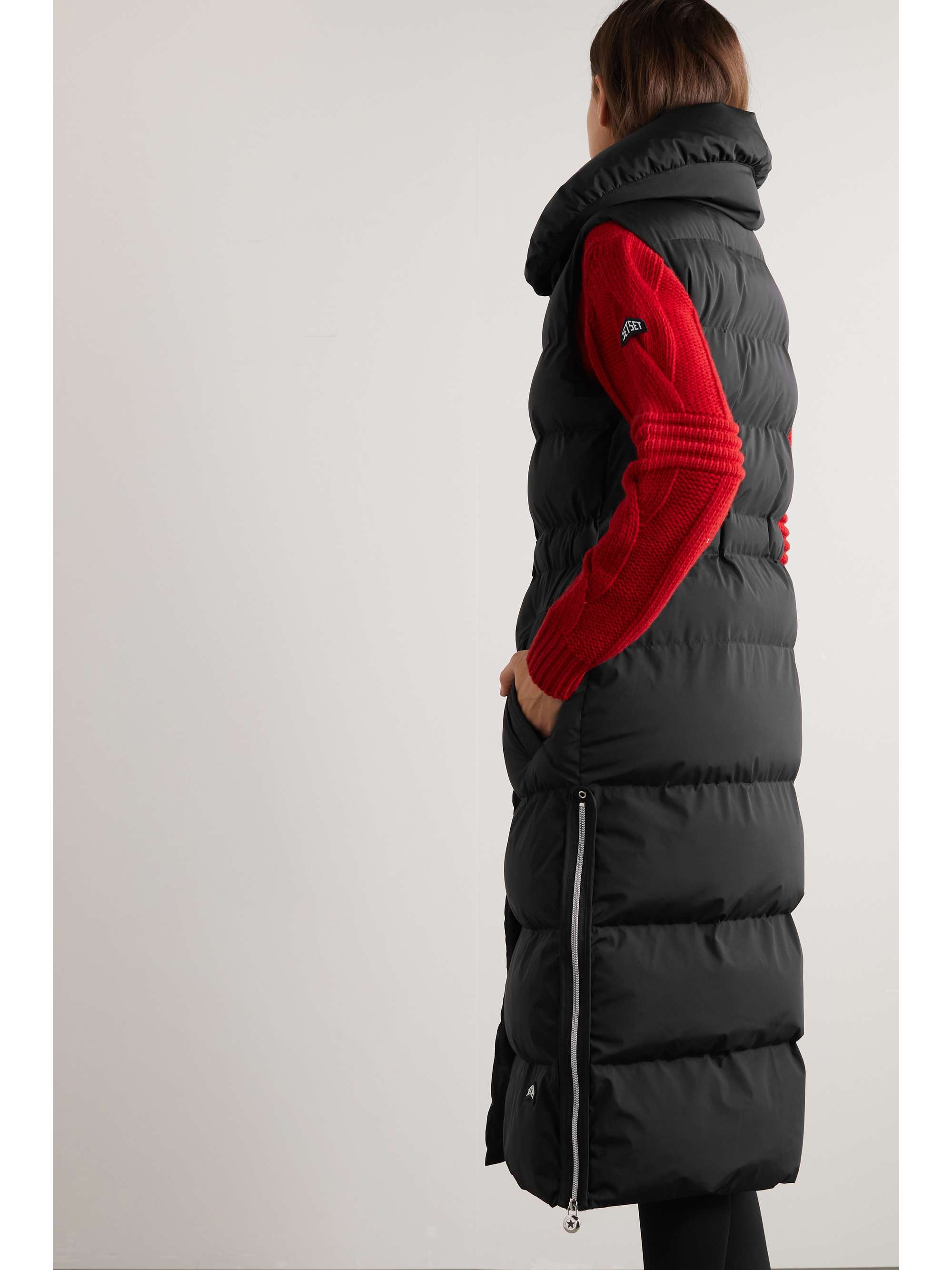 JETSET Gilet imbottito in tessuto shell Gloria