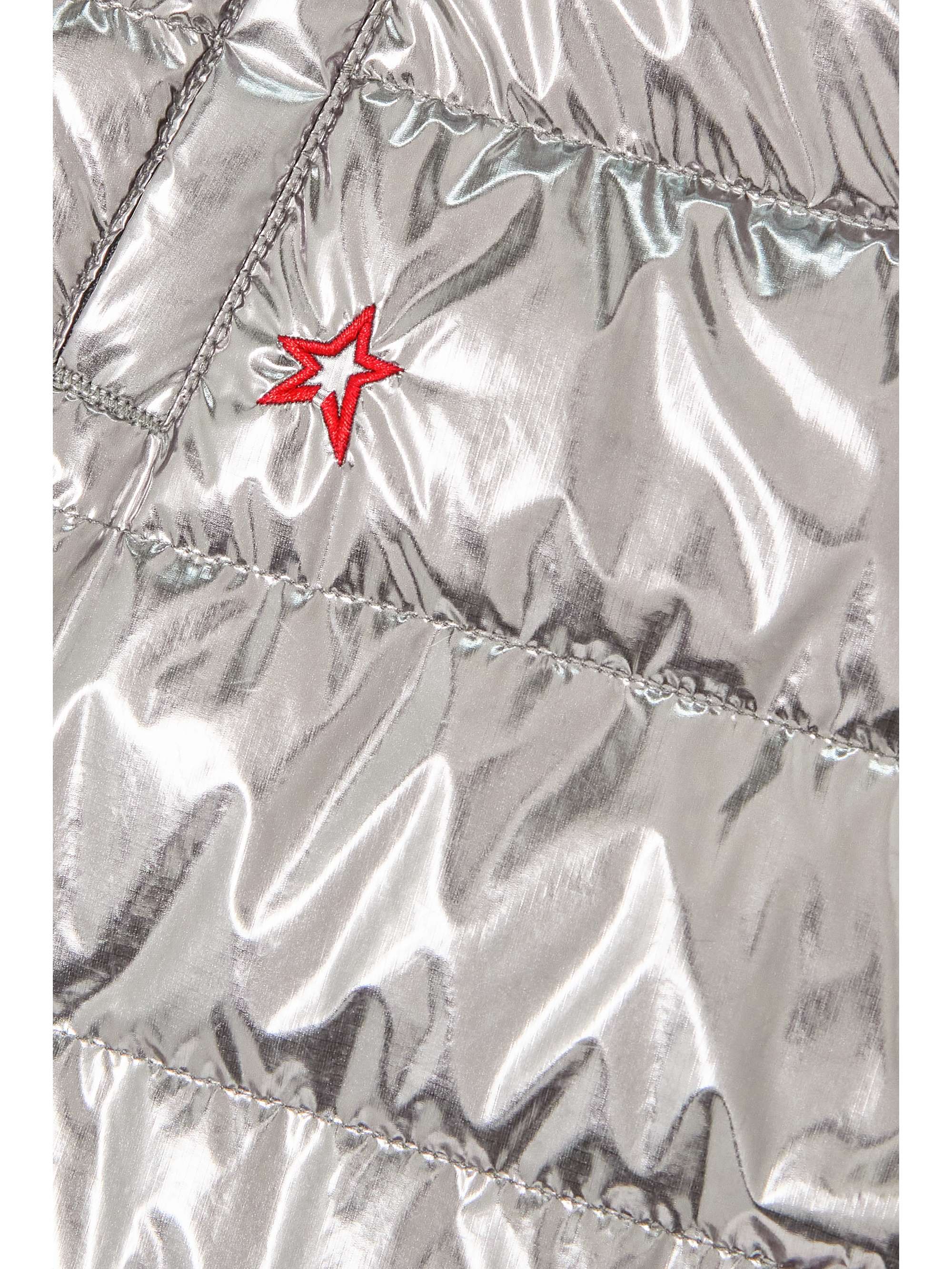 PERFECT MOMENT Talia quilted padded metallic ski pants