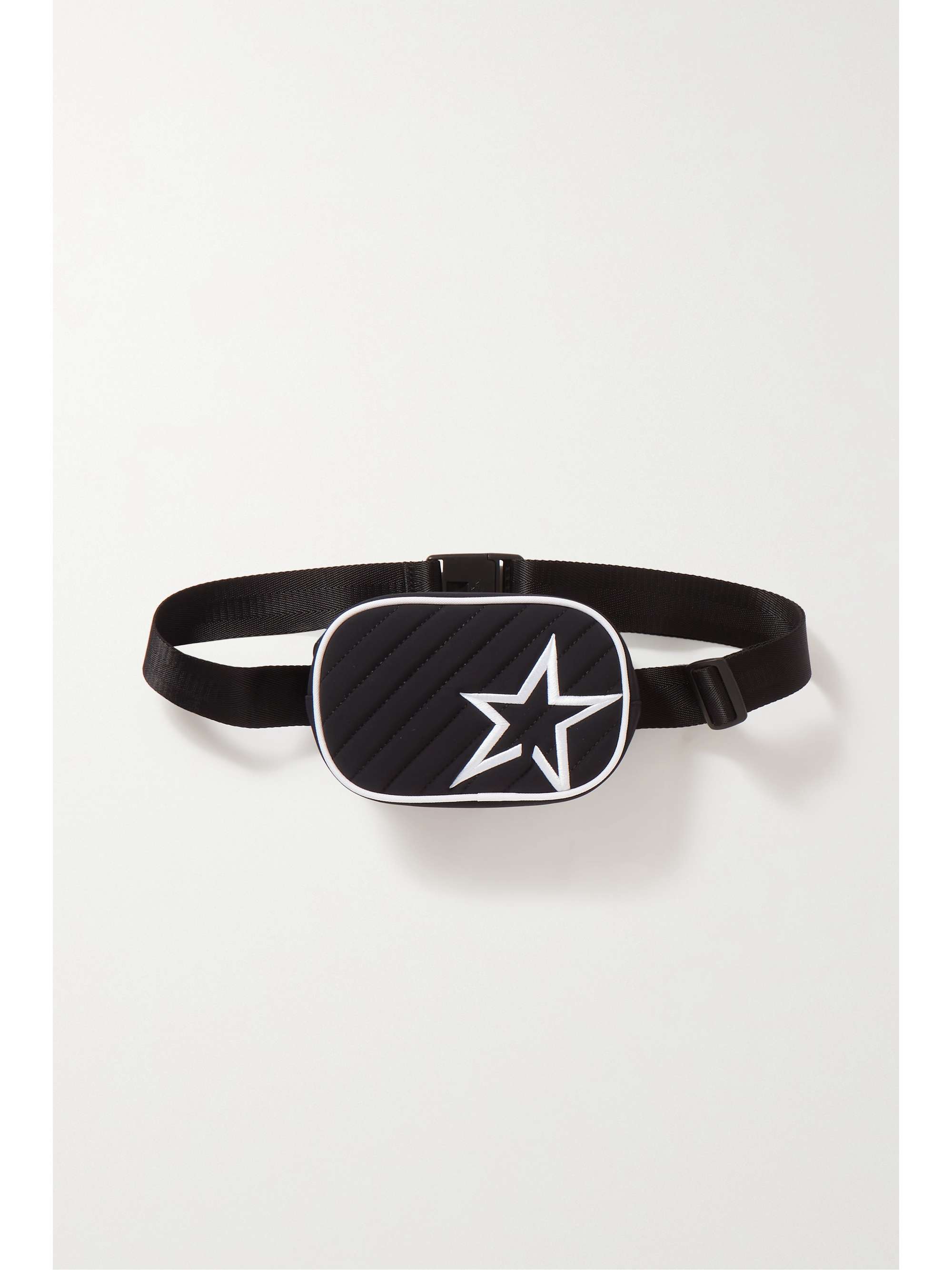 PERFECT MOMENT Star quilted shell belt bag