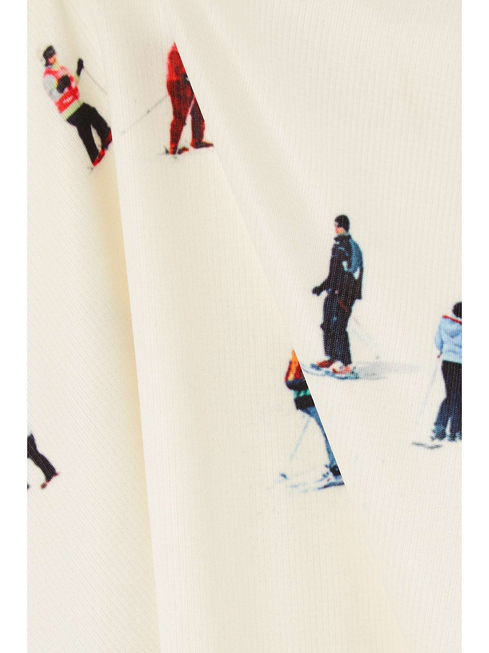 PERFECT MOMENT Printed stretch-jersey top