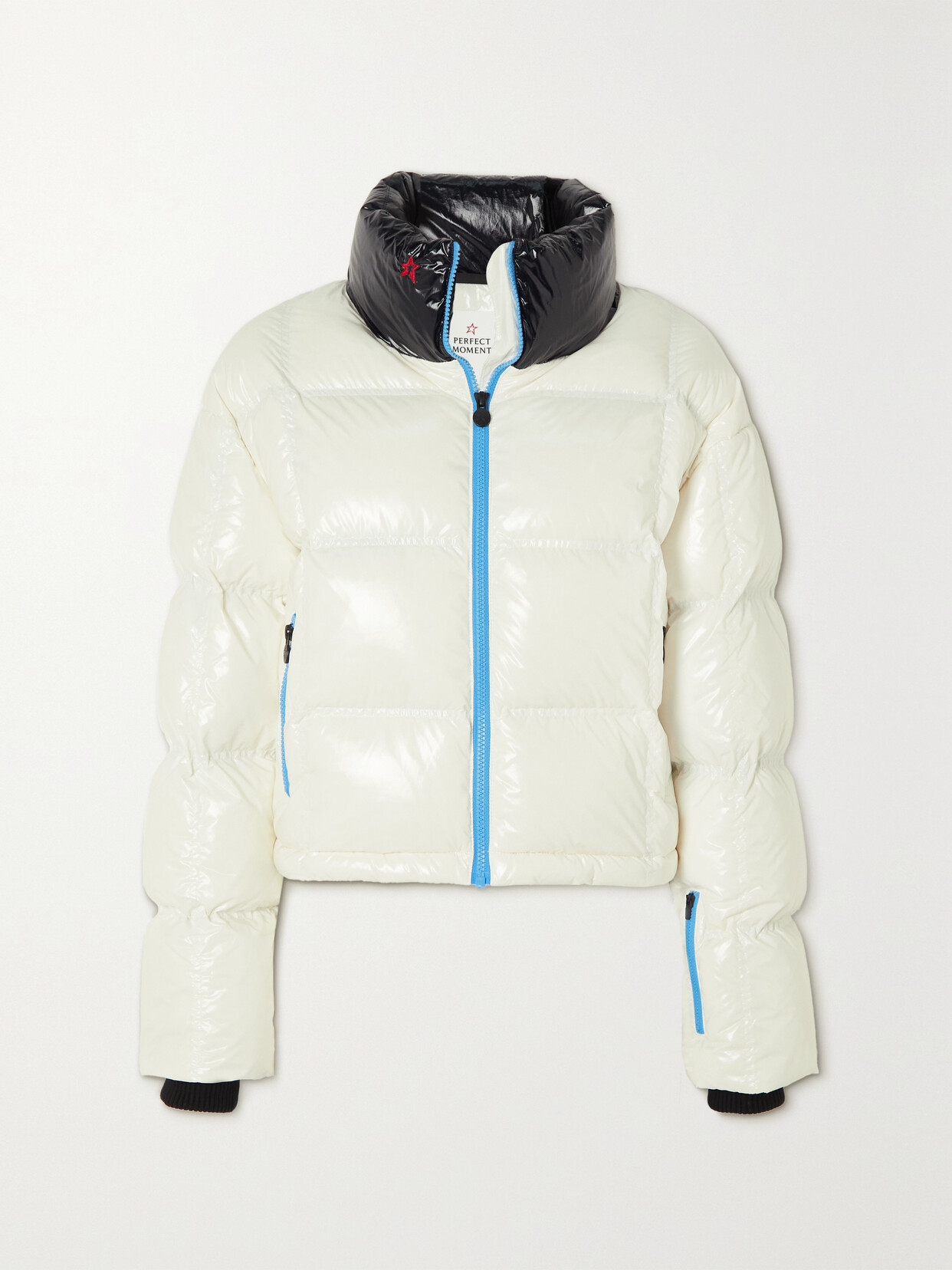 Perfect Moment Nevada Quilted Glossed-shell Down Ski Jacket - White
