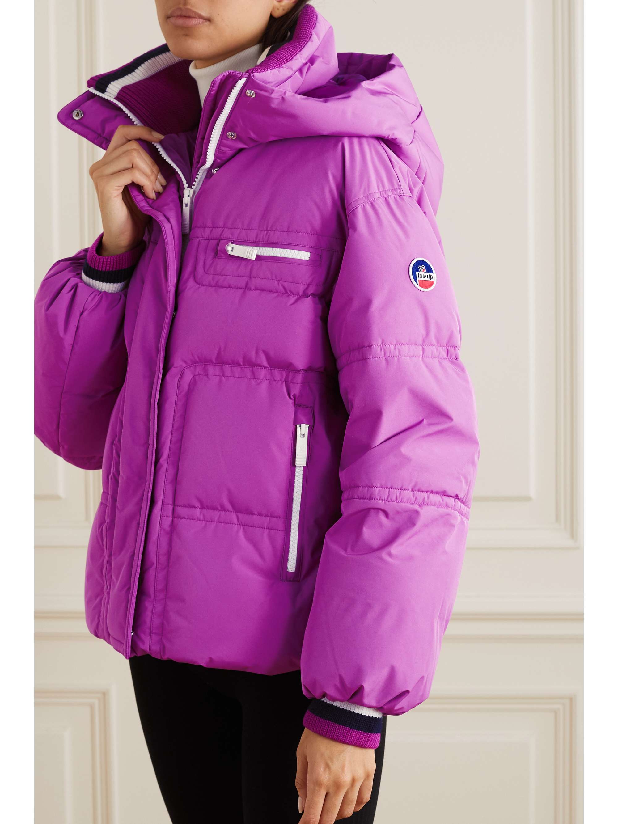 FUSALP Hortense gesteppte Skijacke mit Daunenfüllung und Kapuze