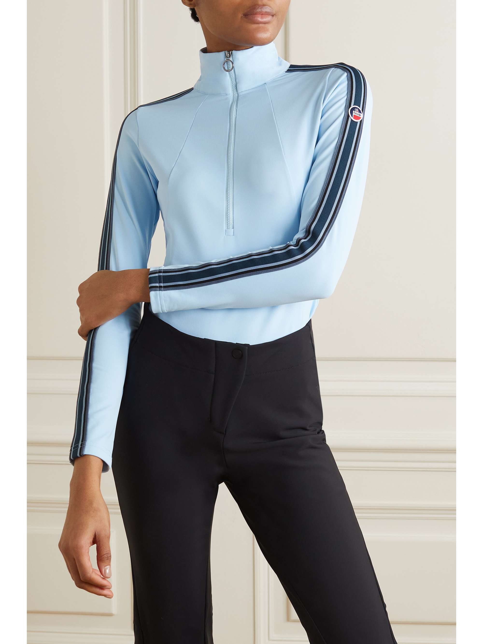 FUSALP Stellia II Skioberteil aus Stretch-Jersey mit Streifen