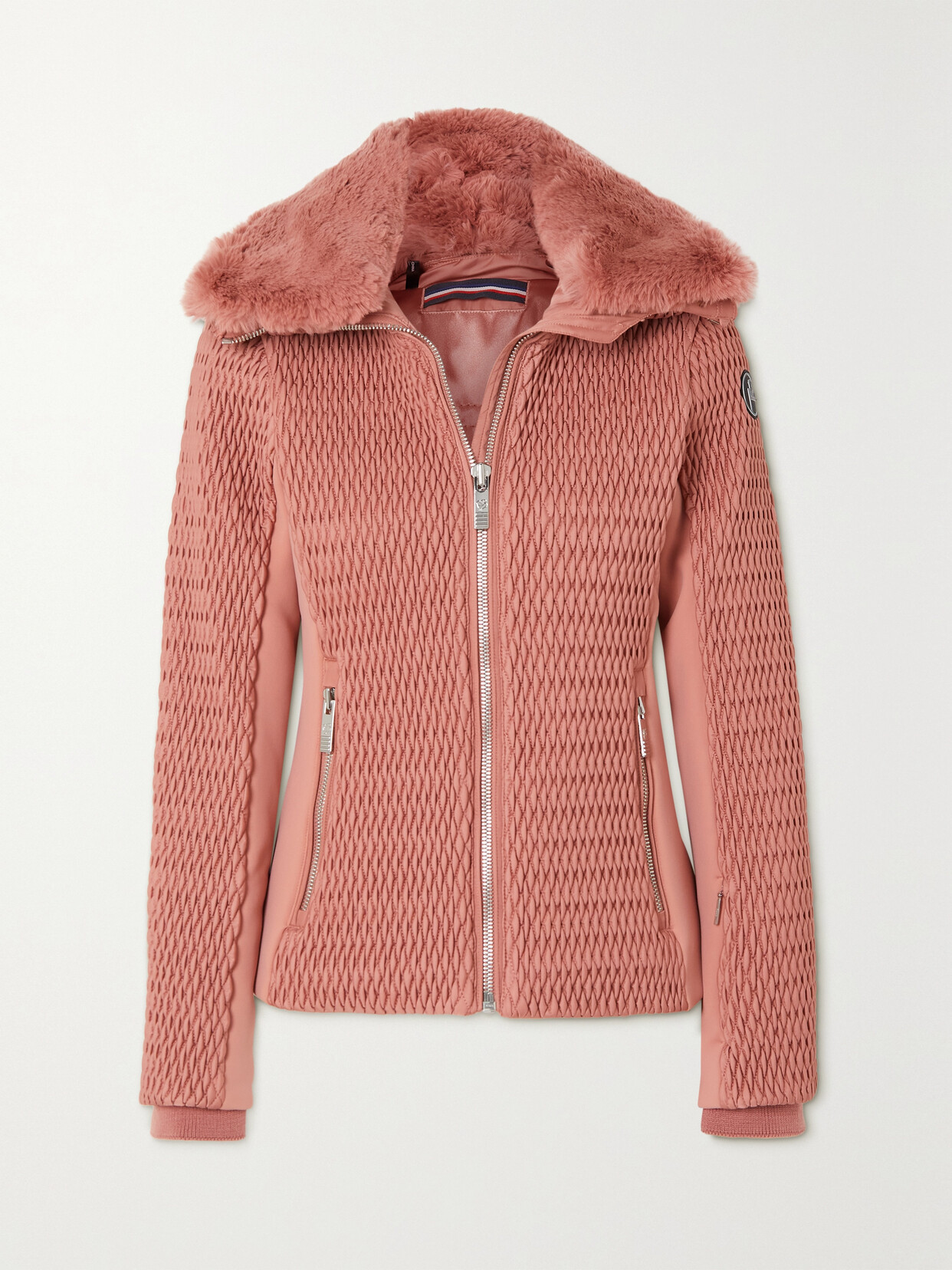 Fusalp - Montana Faux Fur-trimmed Quilted Thindown And Sorona Ski Jacket - Pink