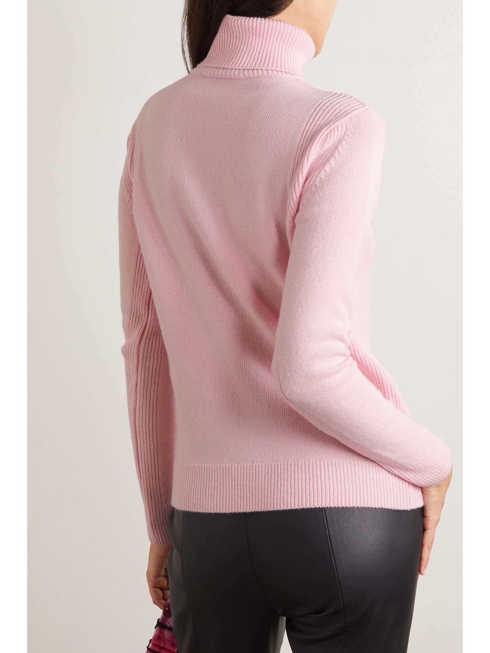 FUSALP Stephanie Rollkragenpullover aus einer Woll-Kaschmirmischung mit Applikation
