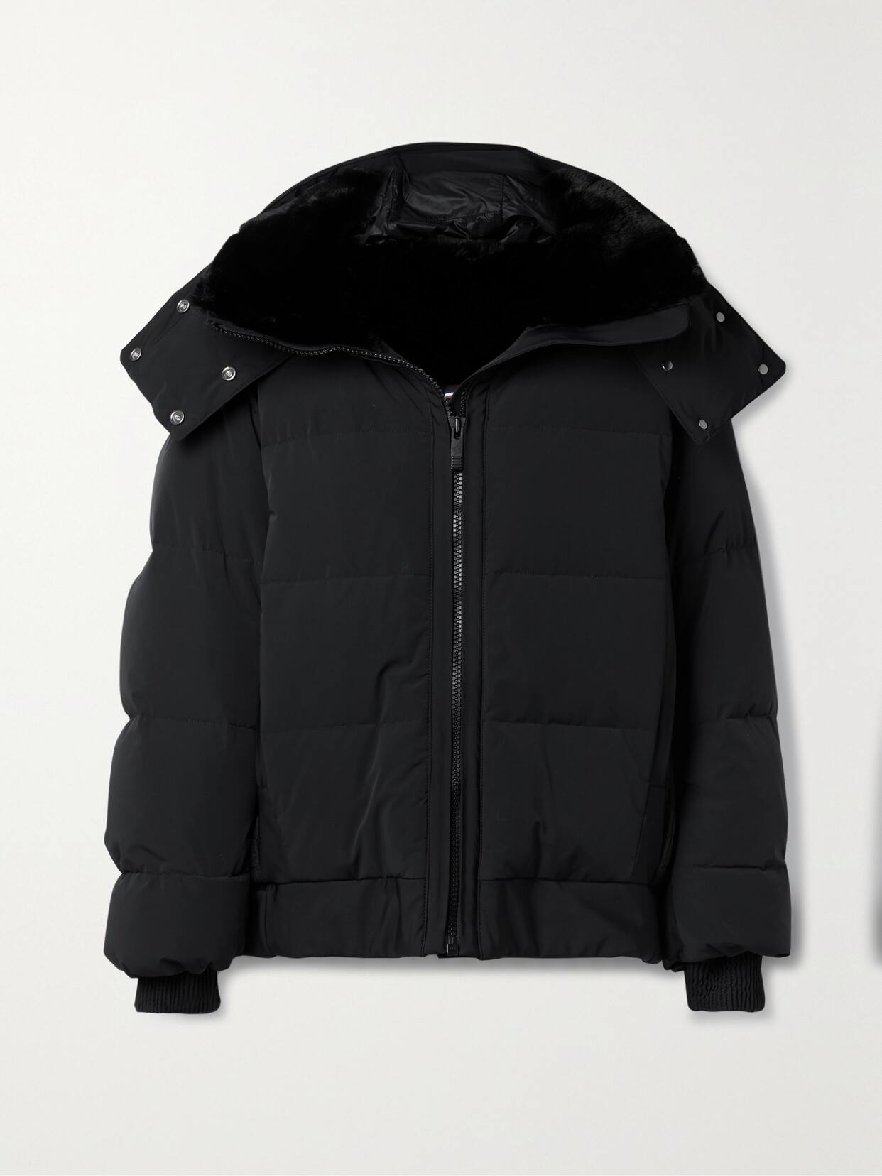 Fusalp - Dolores Faux Fur-trimmed Hooded Quilted Down Ski Jacket - Black