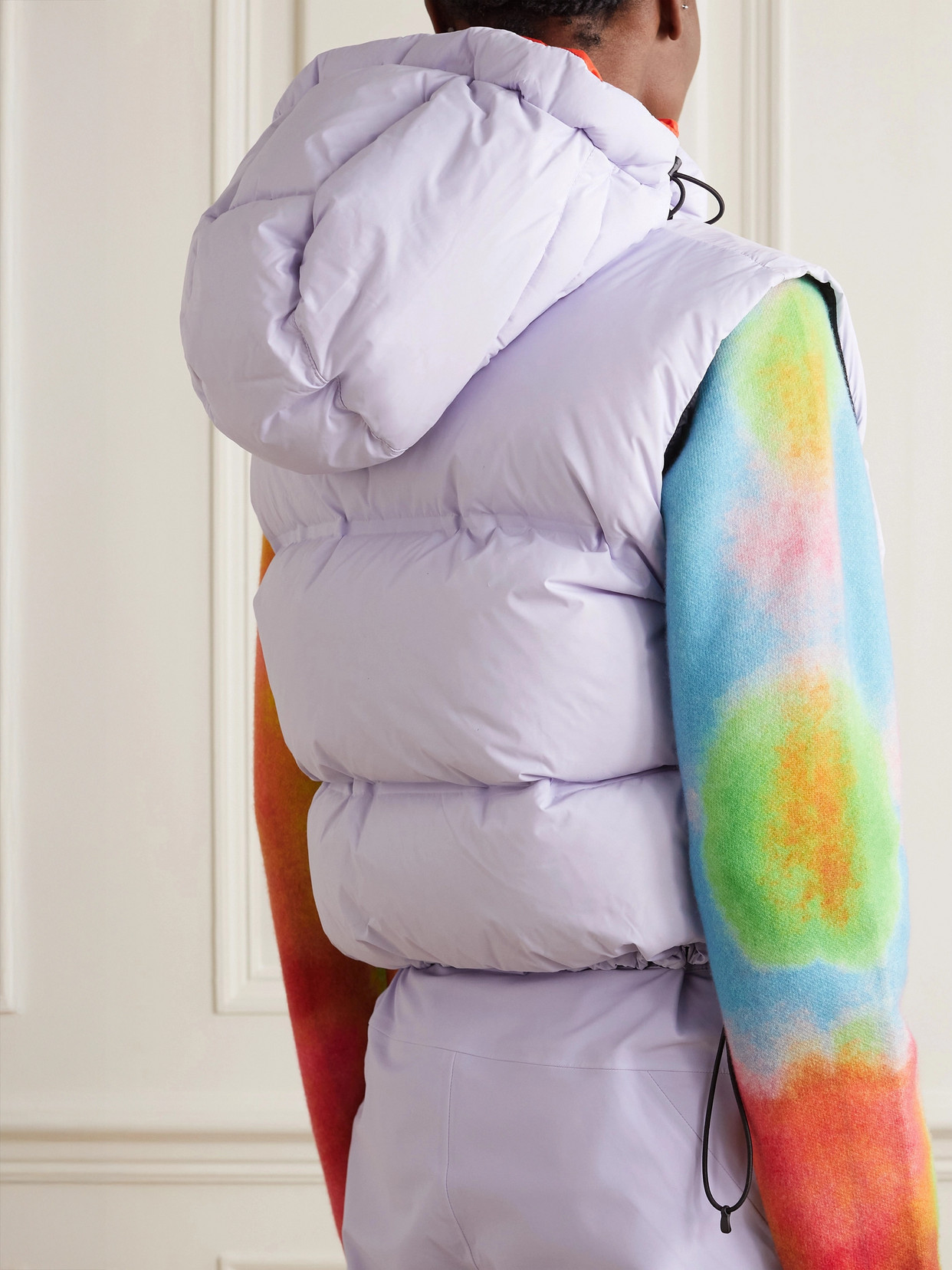 Snowbird Hooded Quilted Shell Down Gilet
