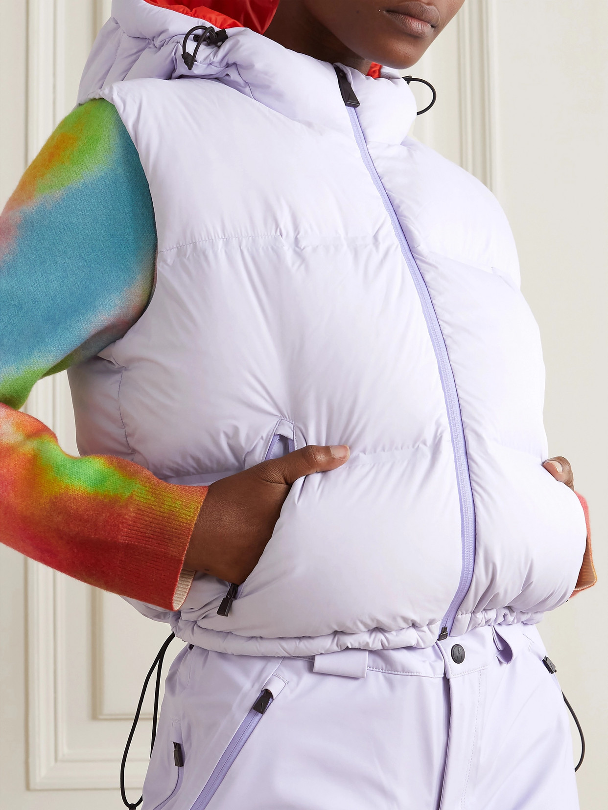 Snowbird Hooded Quilted Shell Down Gilet