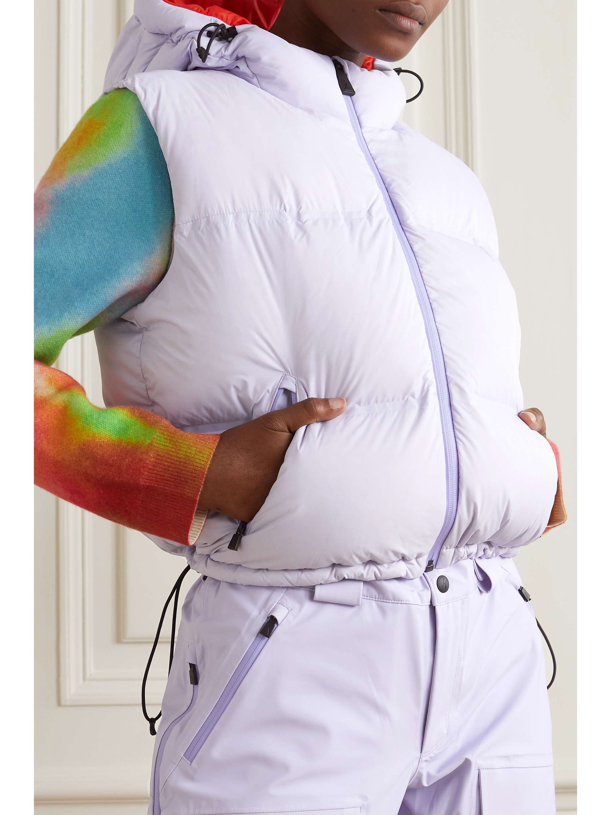 AZTECH MOUNTAIN Snowbird hooded quilted shell down gilet