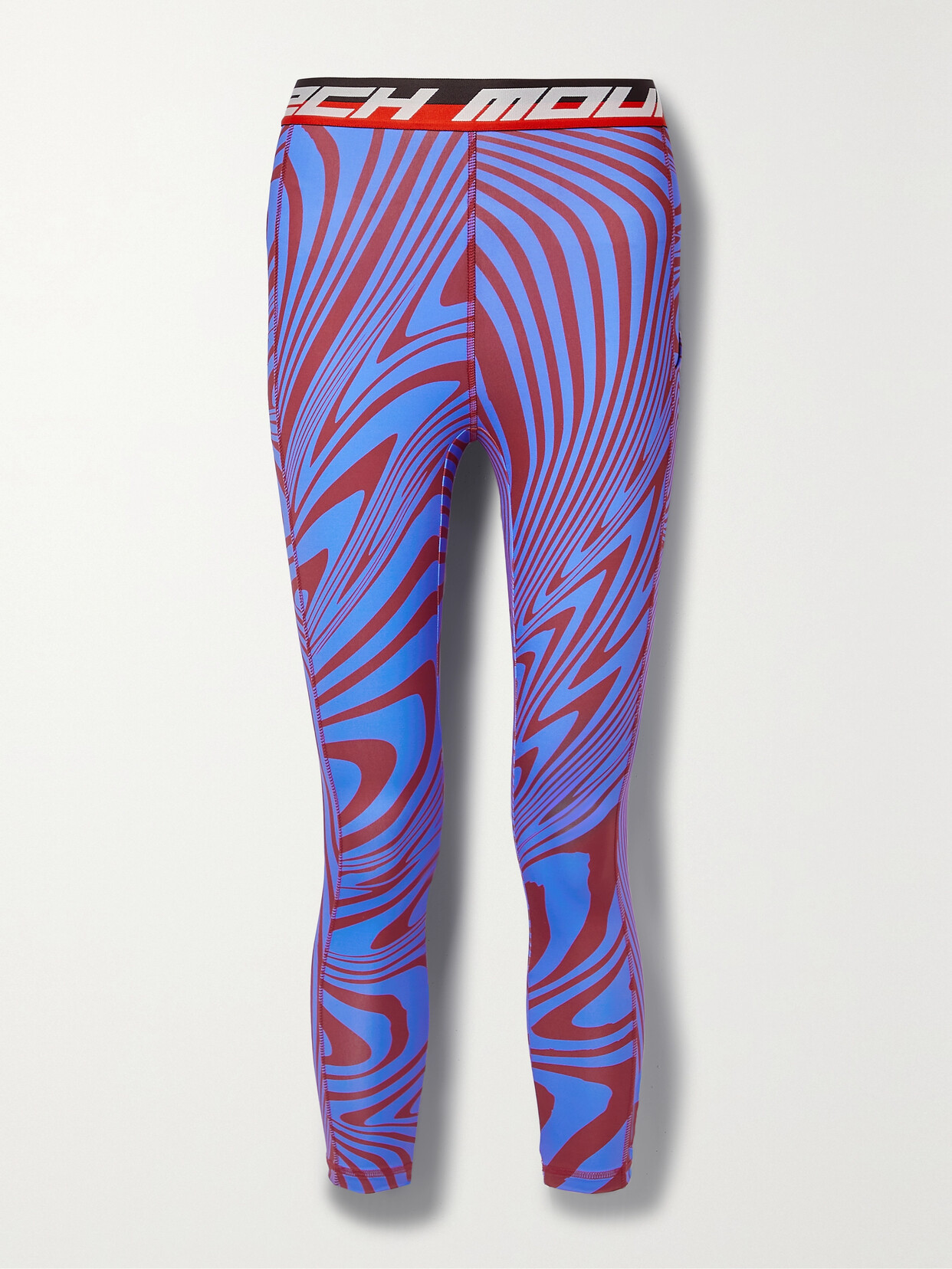 Aztech Mountain - Next To Skin Printed Stretch-jersey Leggings - Blue