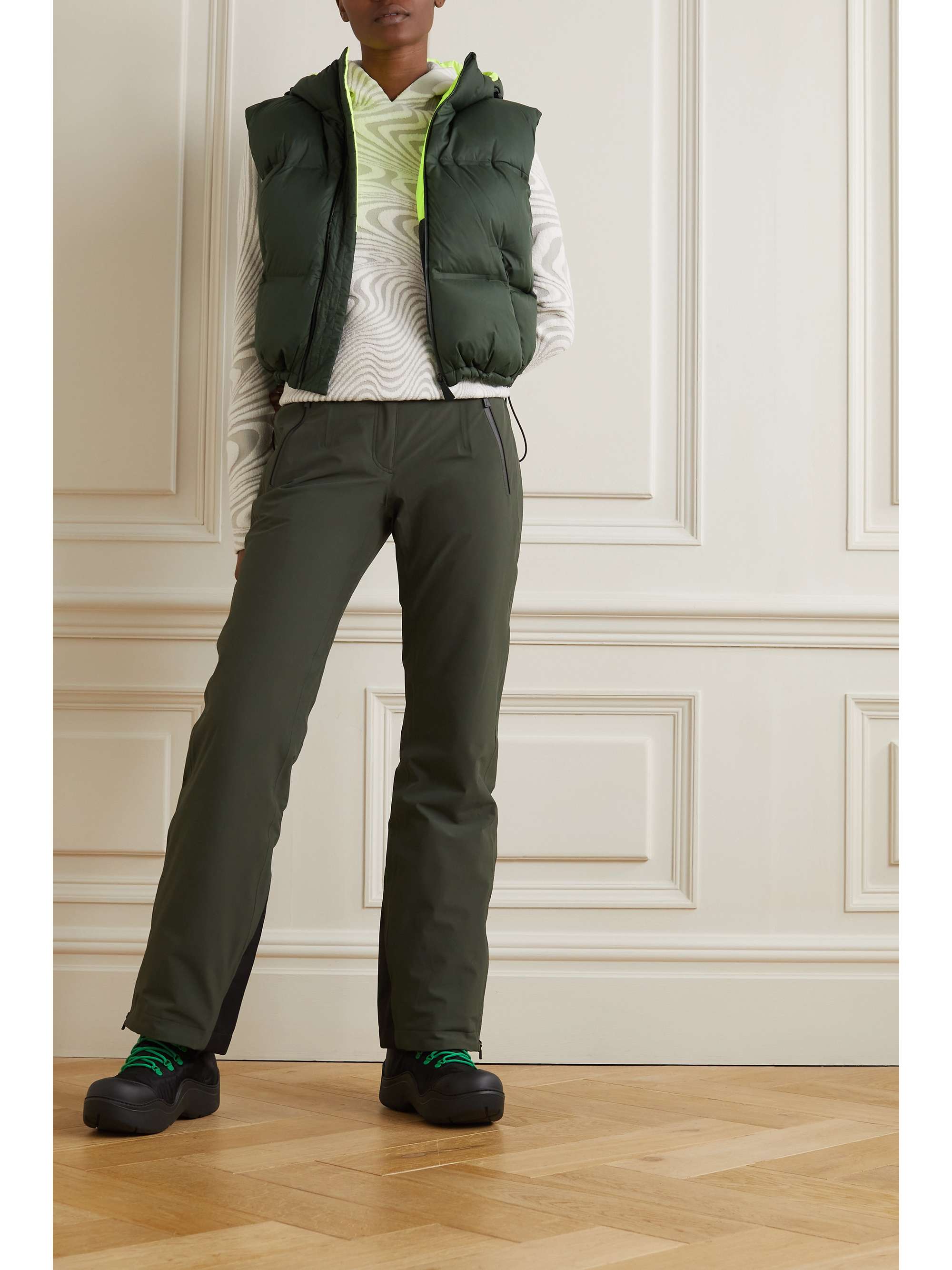 AZTECH MOUNTAIN Snowbird hooded quilted shell down gilet