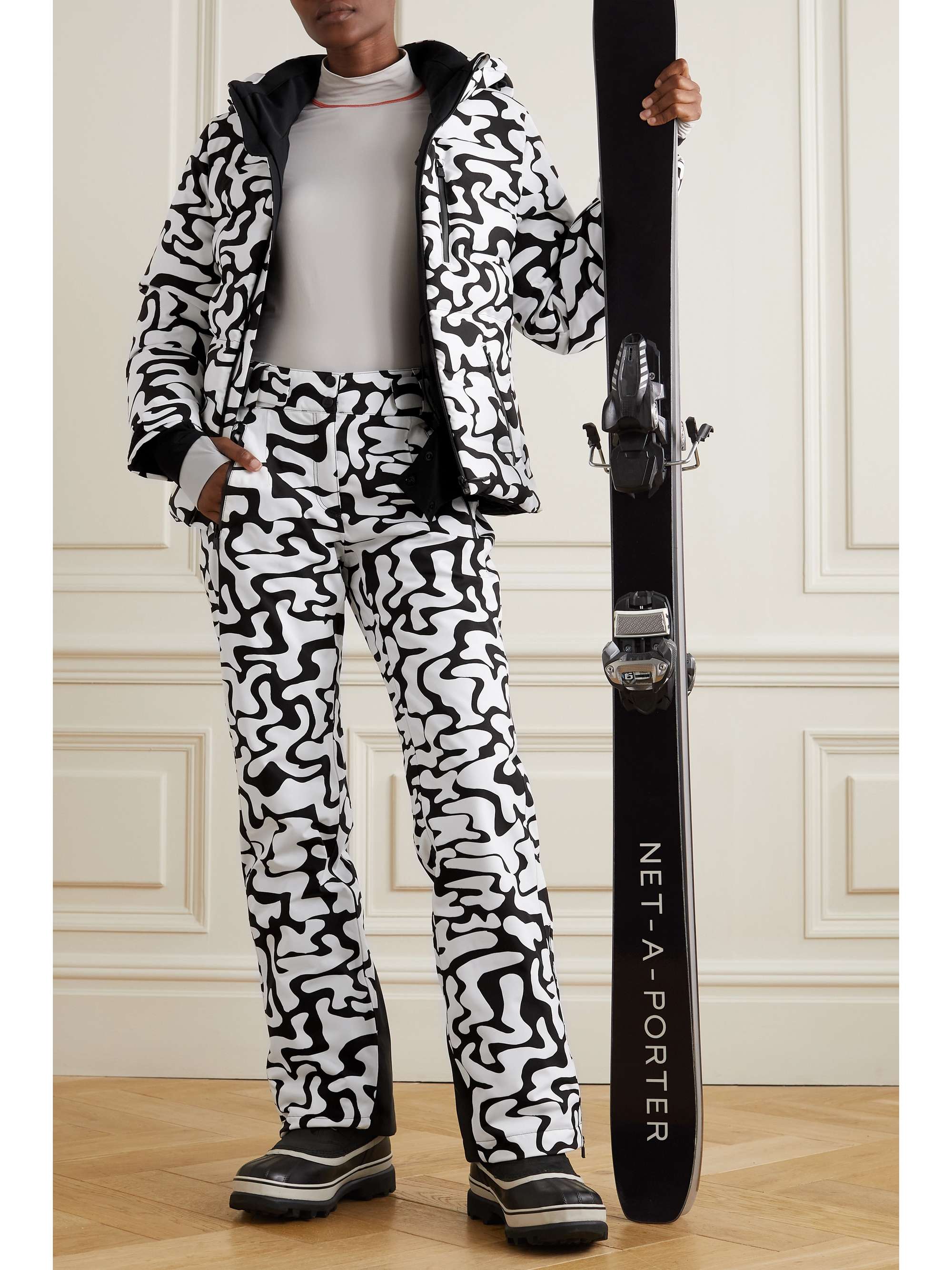 AZTECH MOUNTAIN + Ed Curtis Team Aztech printed padded ski pants