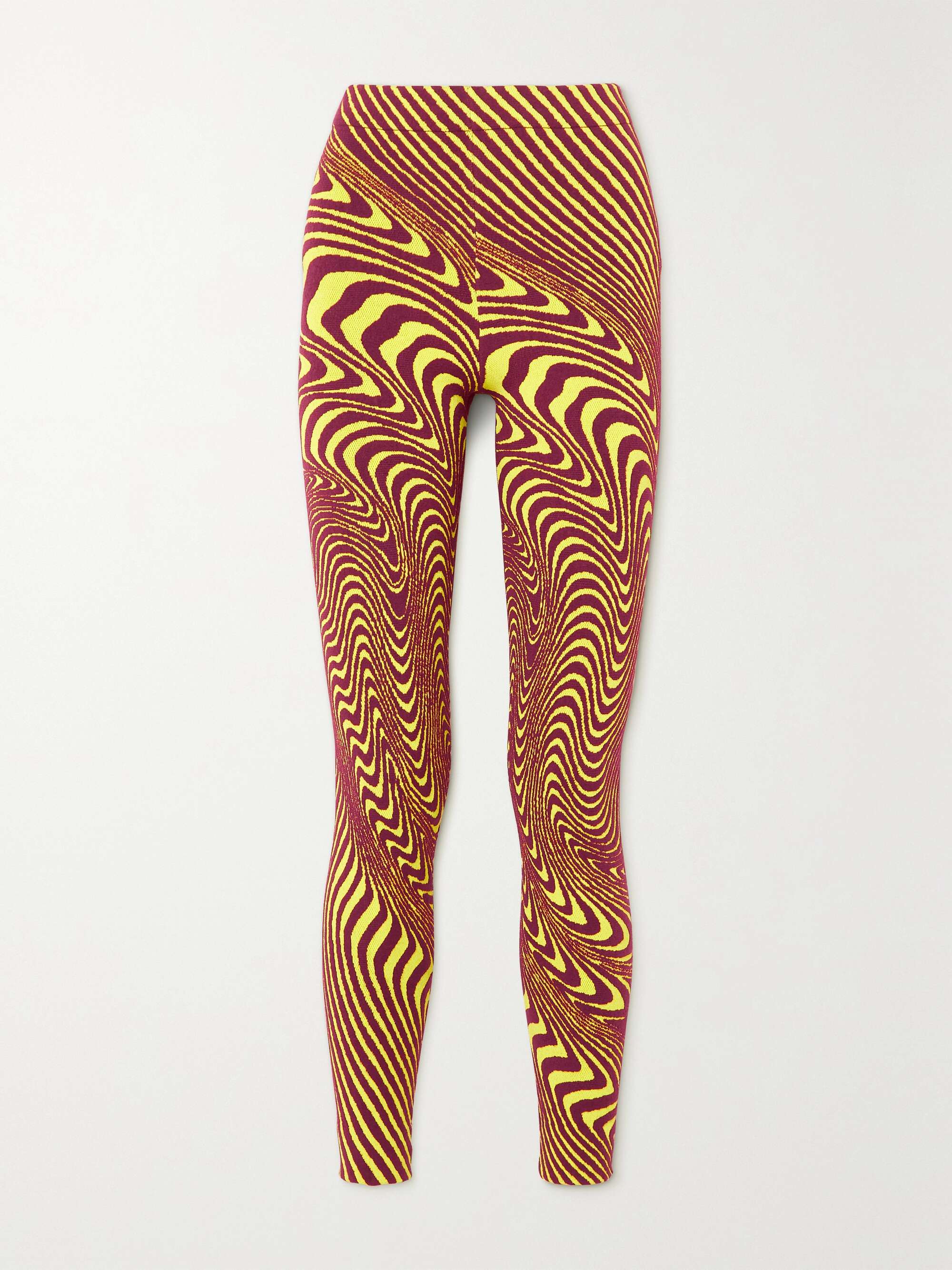 + Ed Curtis Off-piste jacquard-knit leggings