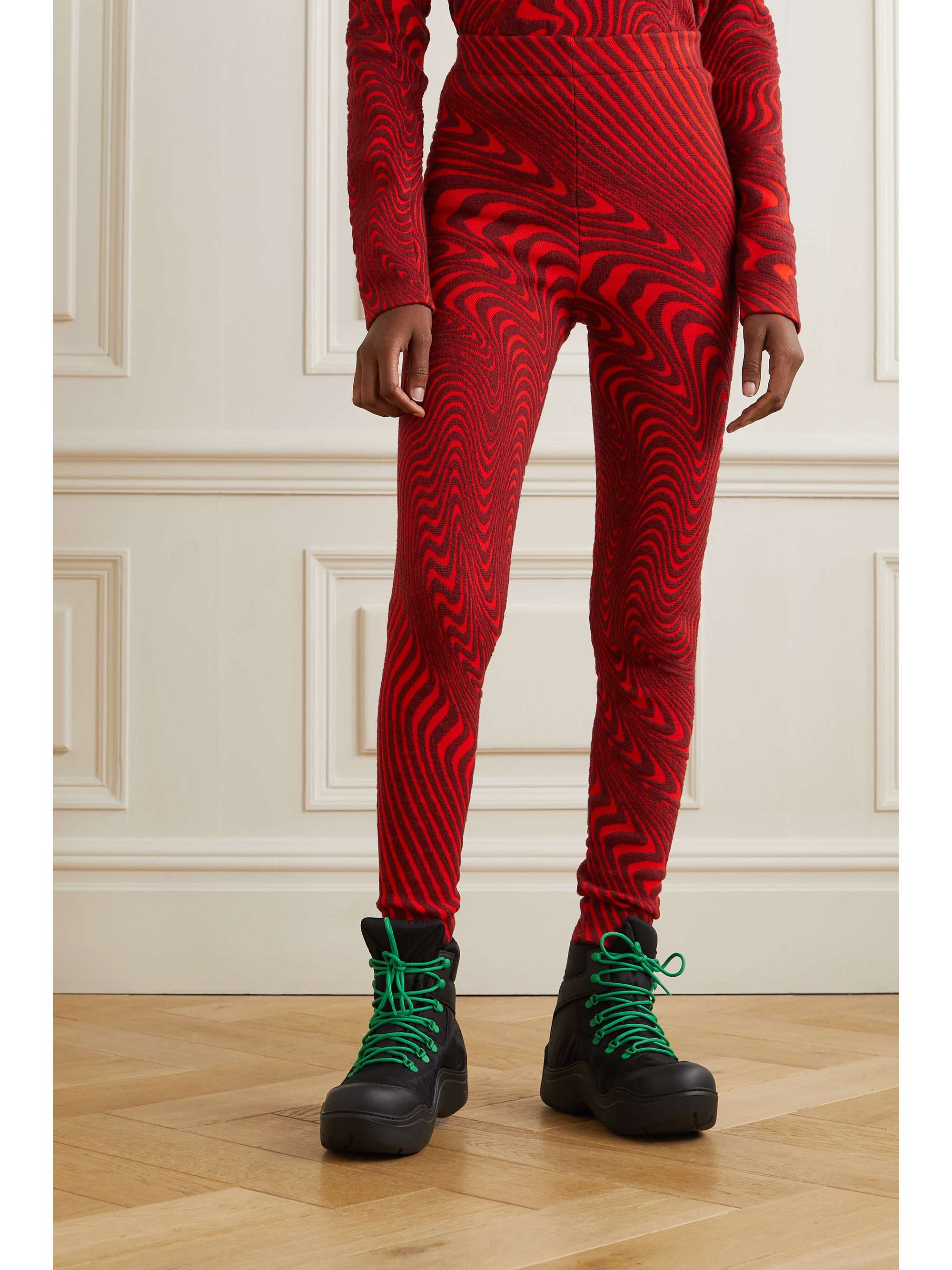 AZTECH MOUNTAIN + Ed Curtis jacquard-knit leggings
