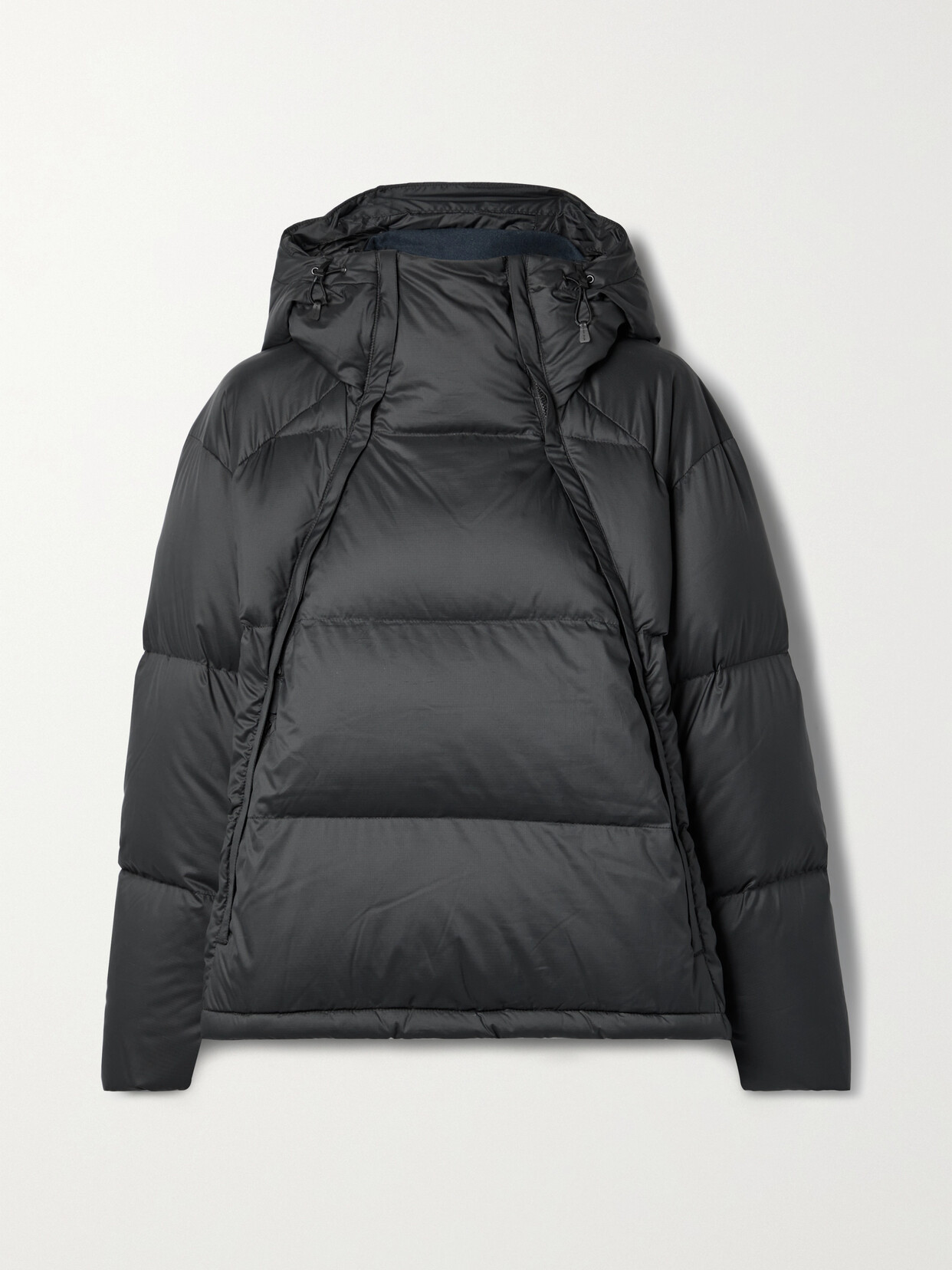 Snow Peak - Hooded Padded Shell Down Jacket - Black