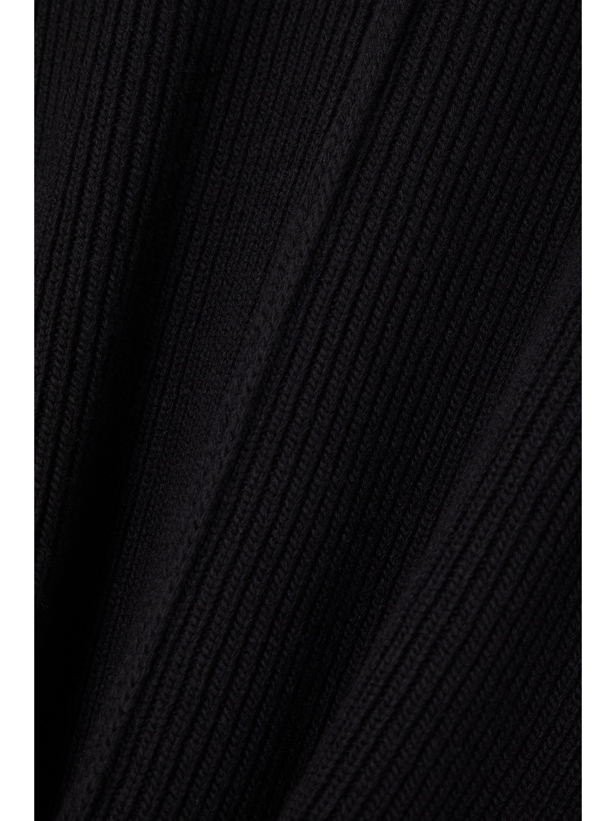 Peter Do Button-detailed Merino Wool And Cashmere-blend Sweater In Black