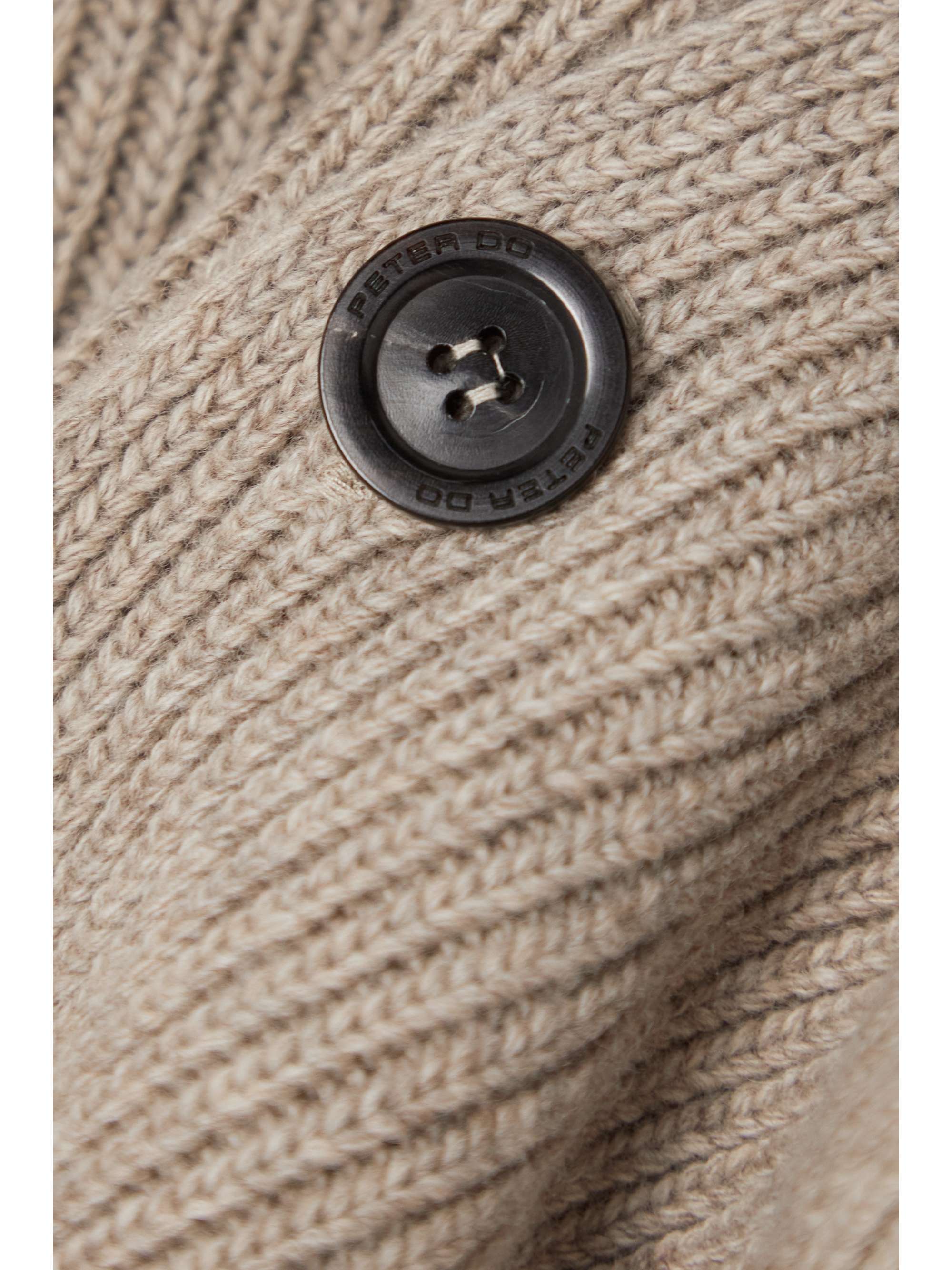PETER DO Ribbed merino wool and cashmere-blend sweater