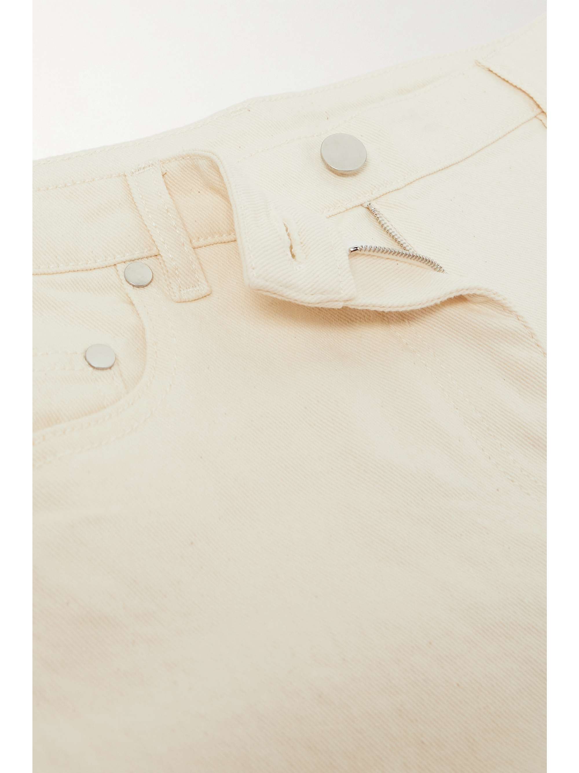 PETER DO High-rise slim-leg jeans
