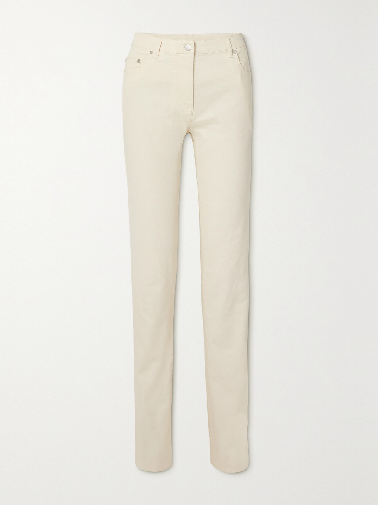 PETER DO HIGH-RISE SLIM-LEG JEANS