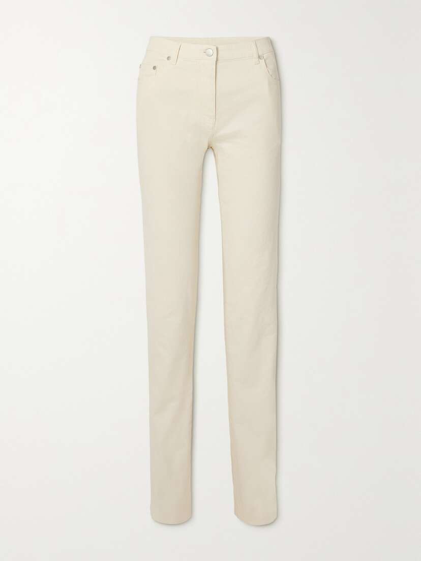 Peter Do High-rise Slim-leg Jeans