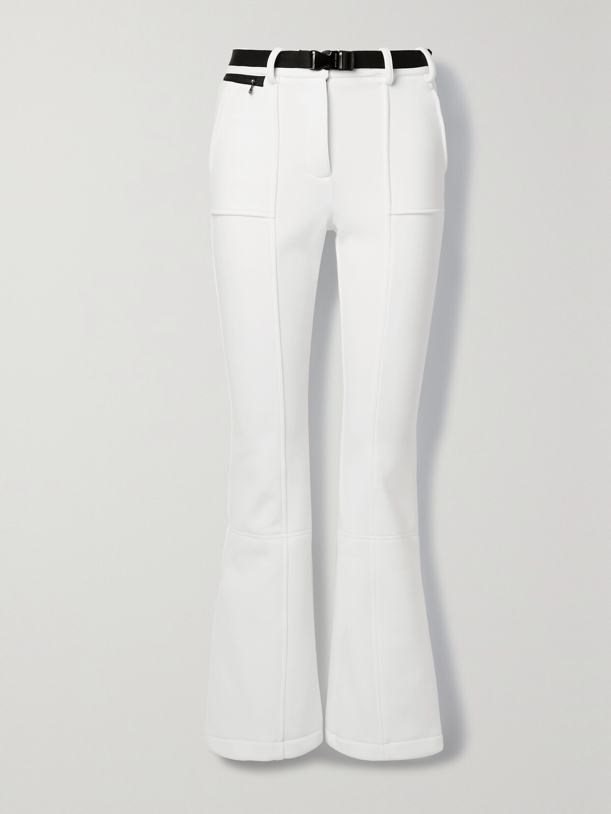 Erin Snow - Zola Belted Flared Ski Pants - White