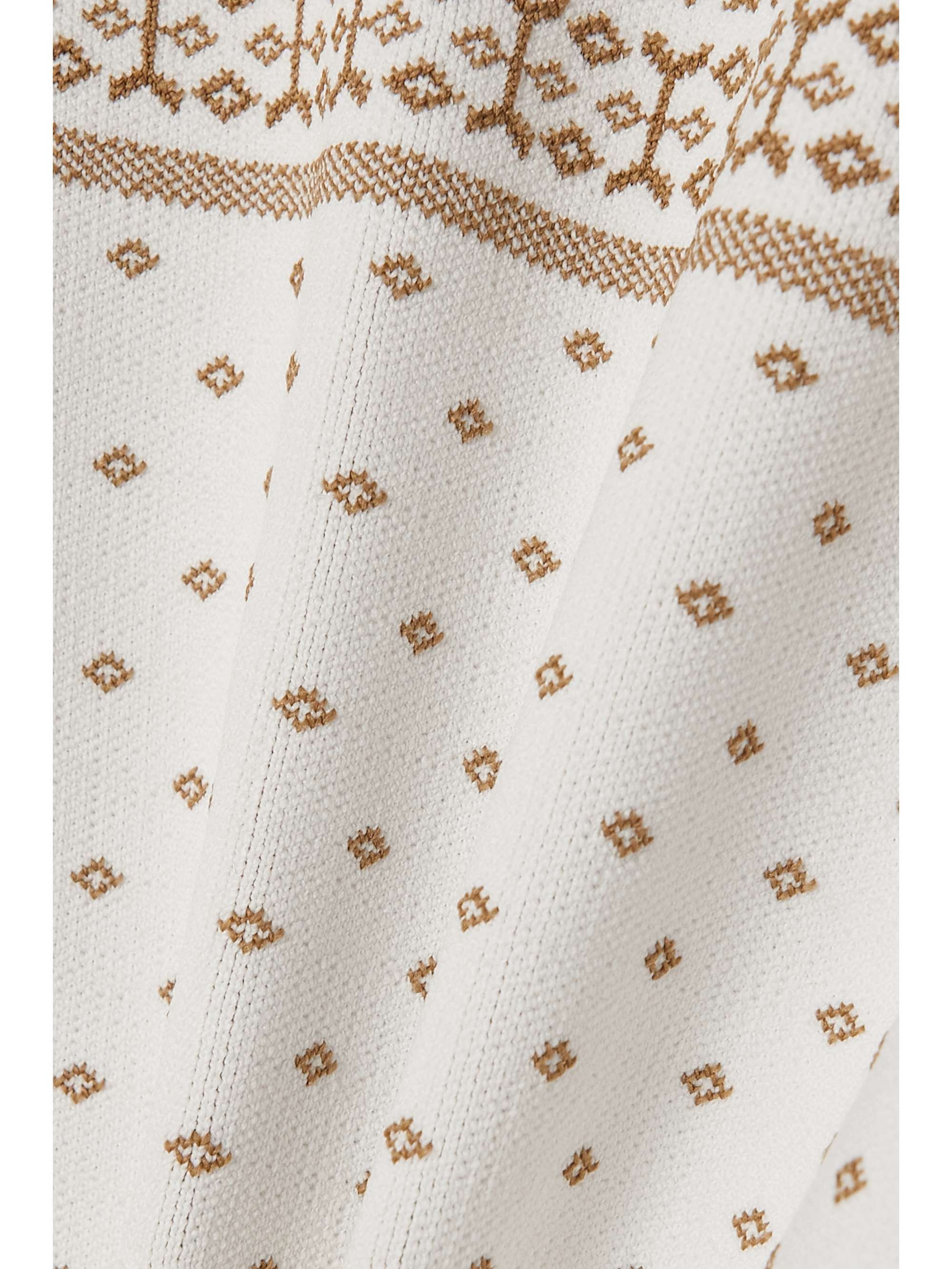 BOGNER Jorina Skioberteil aus Stretch-Jersey mit Fair-Isle-Muster und Shell-Einsätzen
