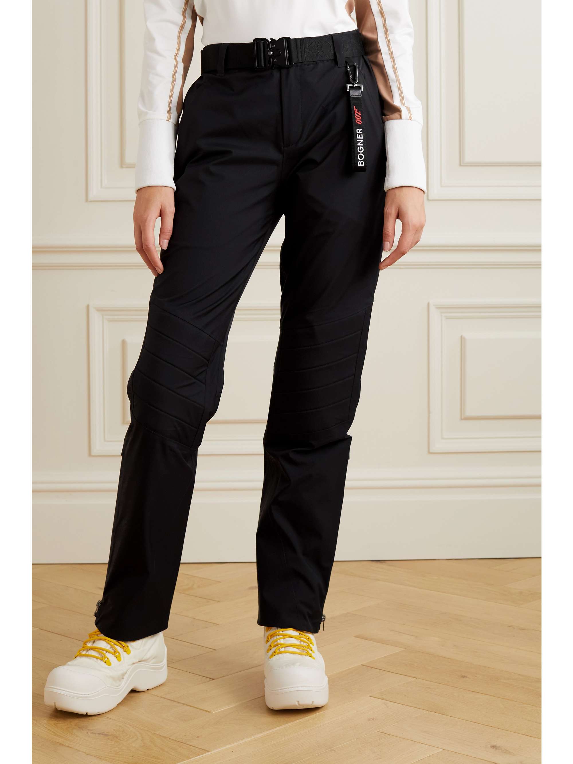 BOGNER + 007 belted straight-leg ski pants