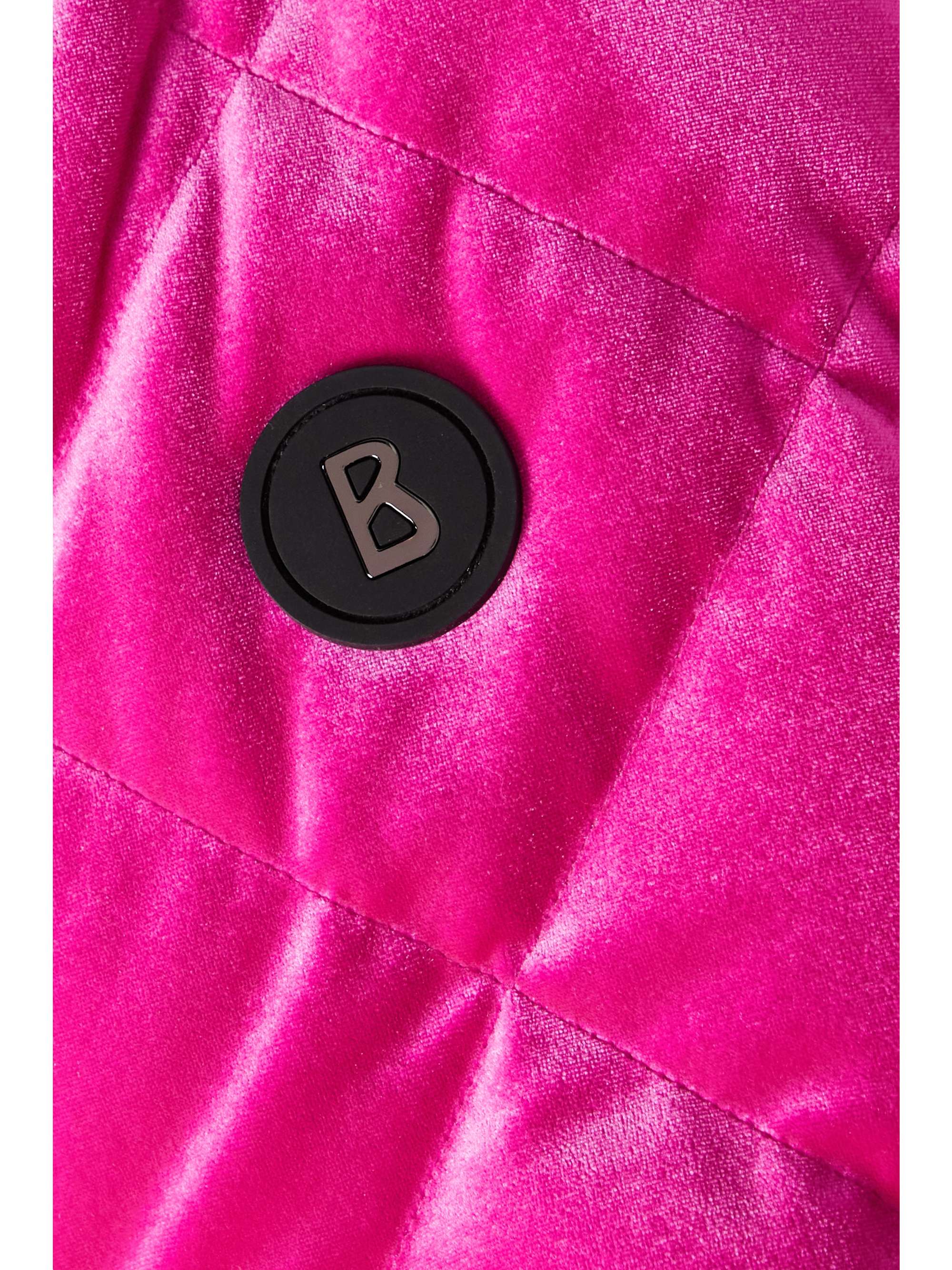 BOGNER Vela-D quilted velvet down ski jacket