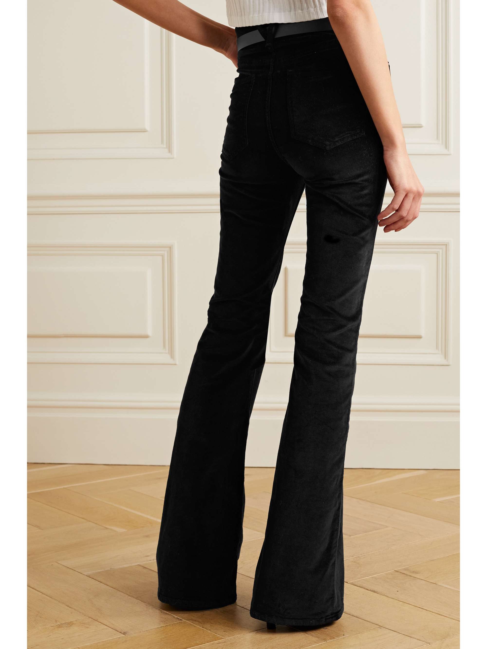 veronica beard velvet pants