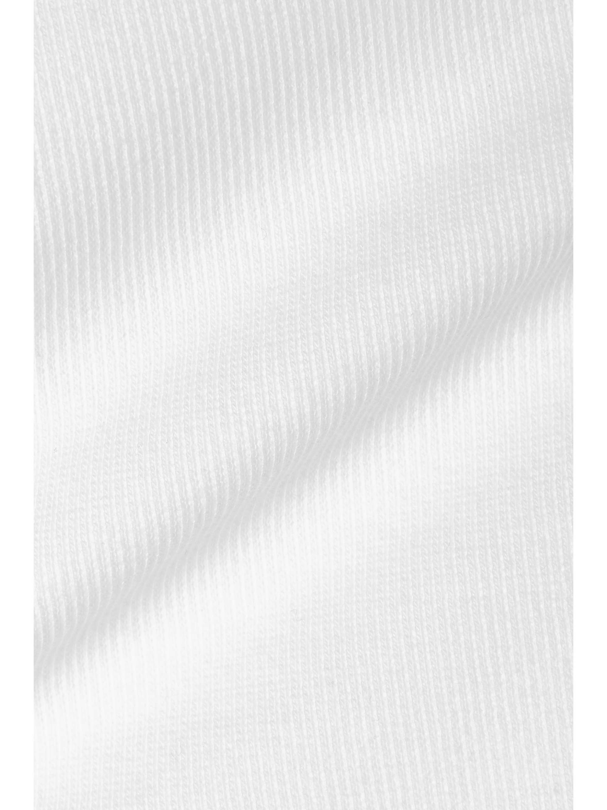 LÉ BUNS Luna cropped ribbed stretch-organic cotton jersey tank
